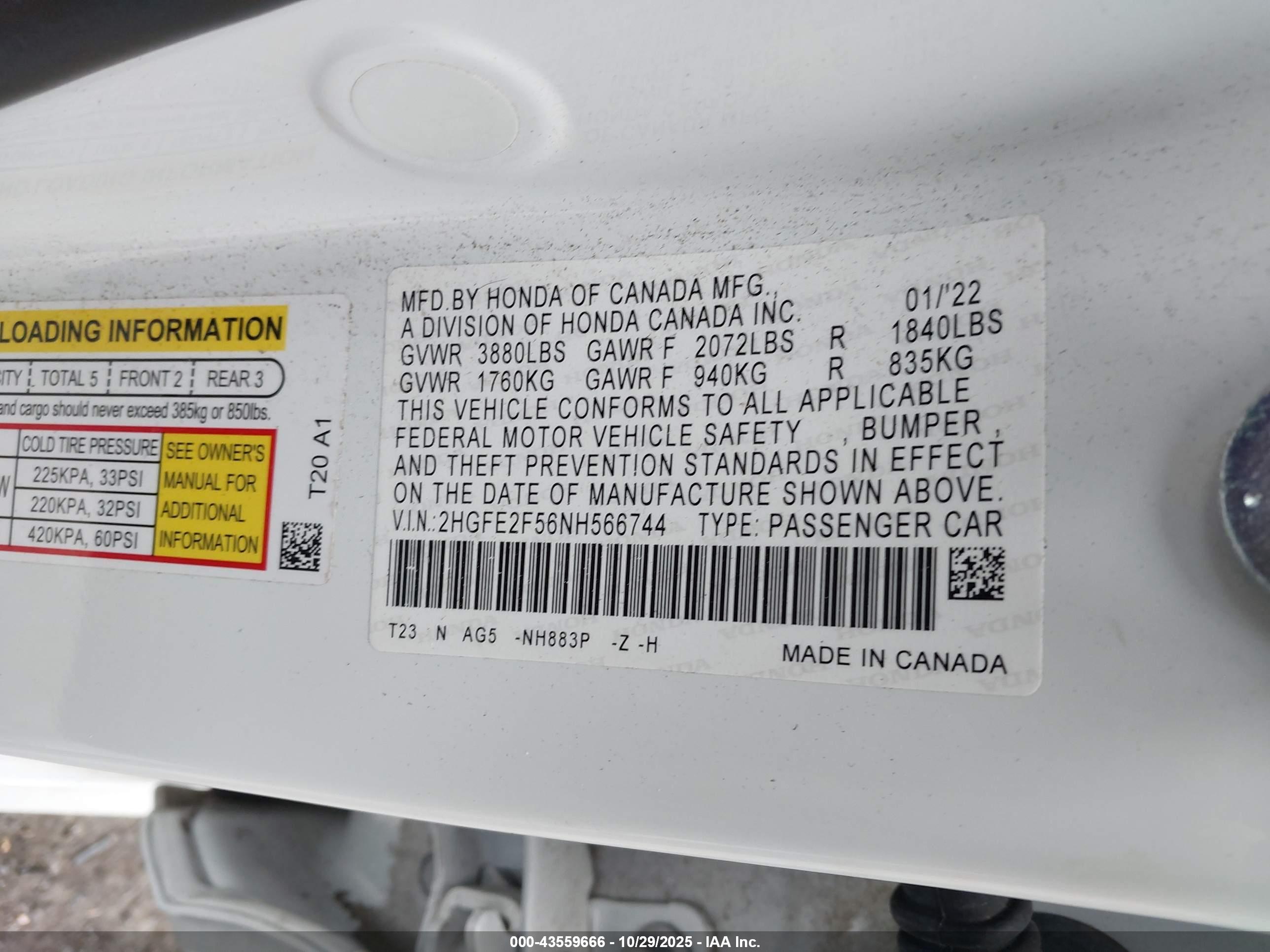 HONDA CIVIC image 9