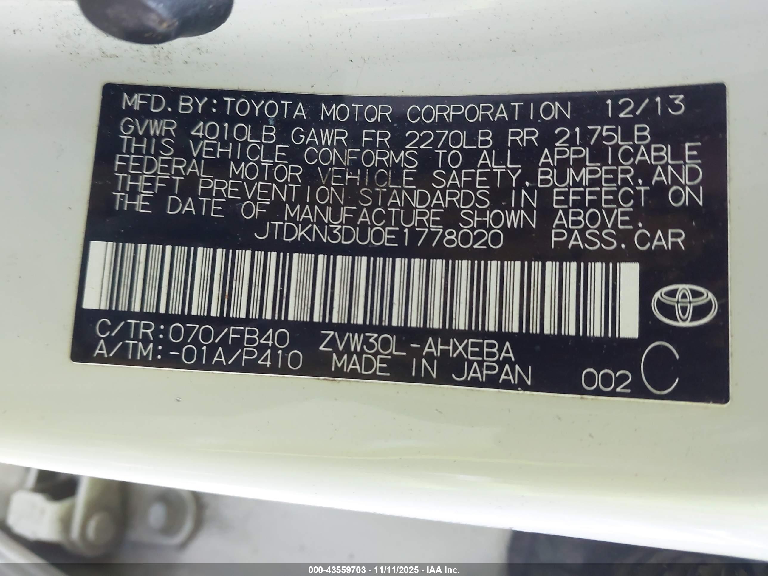 TOYOTA PRIUS image 9