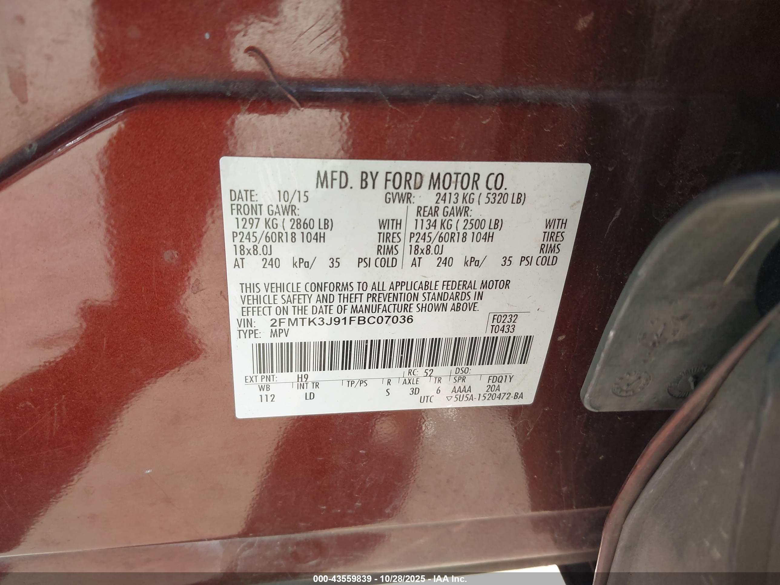 FORD EDGE image 9
