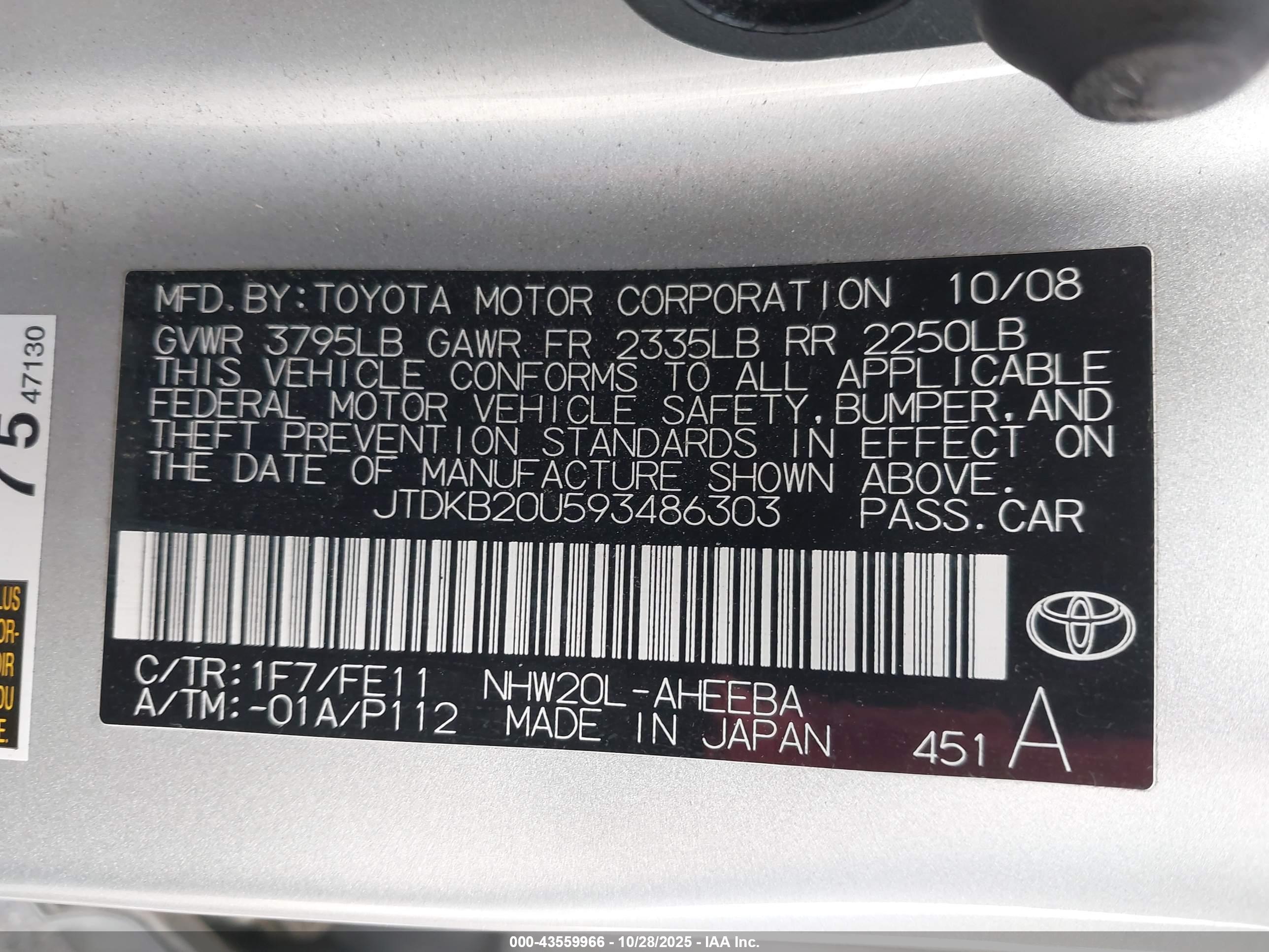 TOYOTA PRIUS image 9