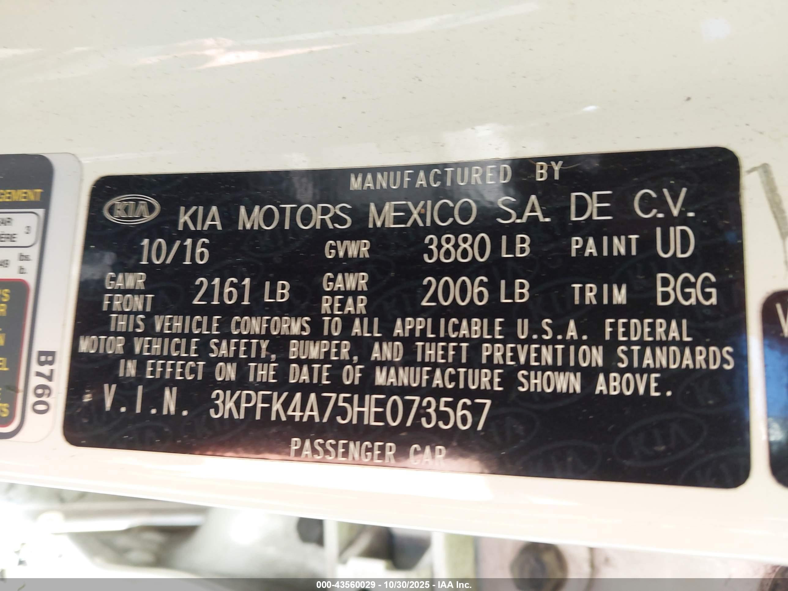 KIA FORTE image 9