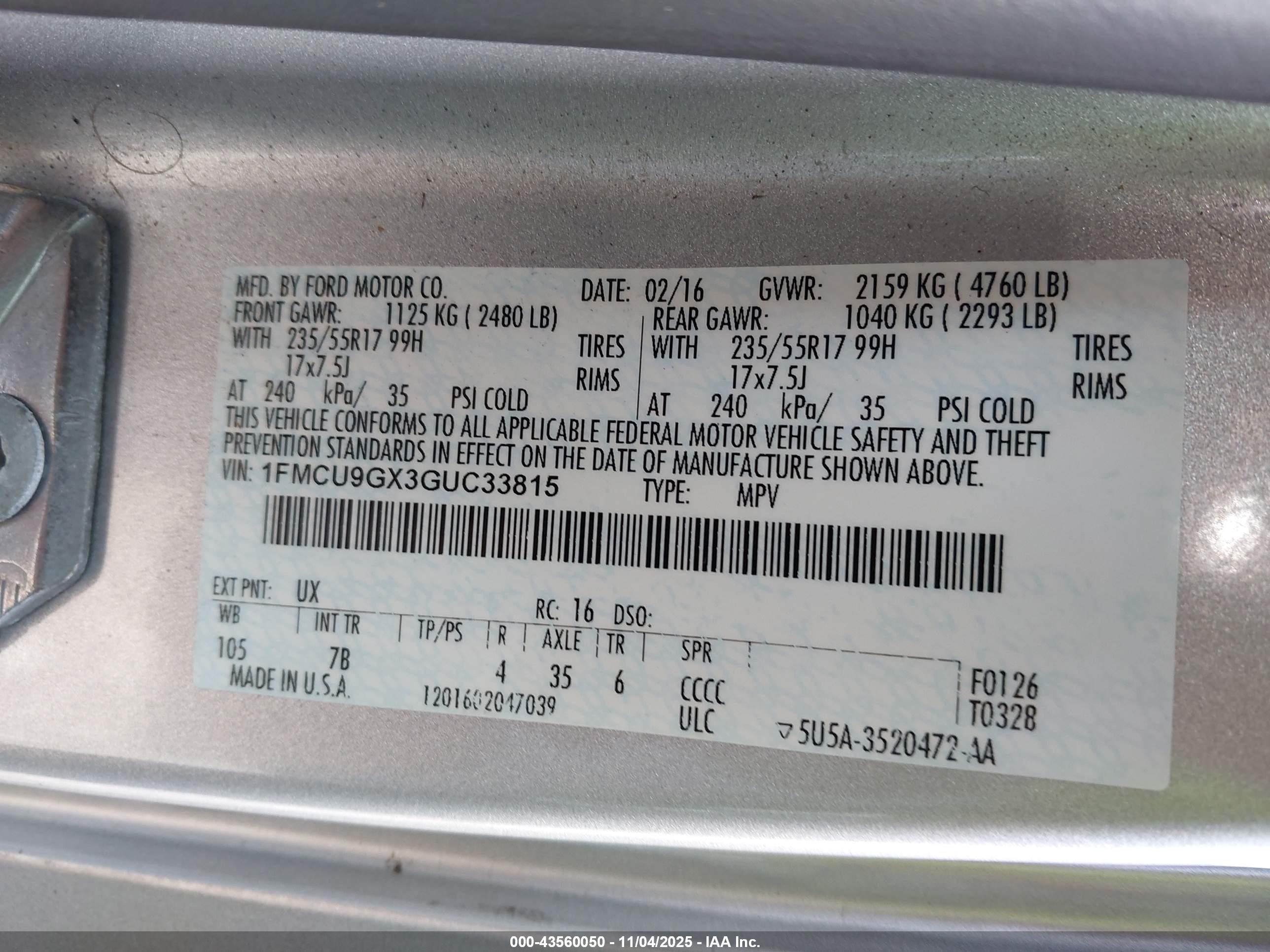 FORD ESCAPE image 9