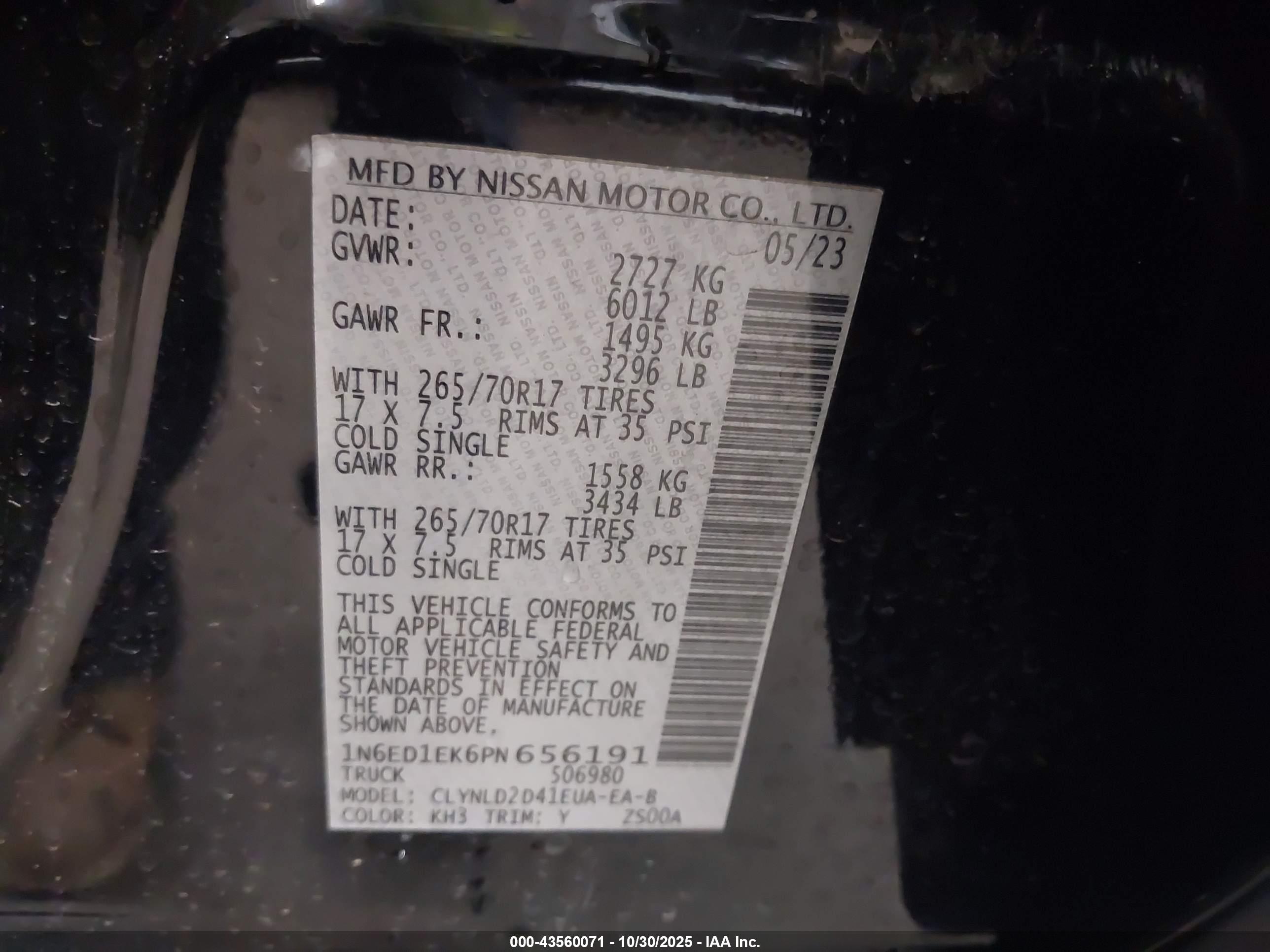 NISSAN FRONTIER image 9