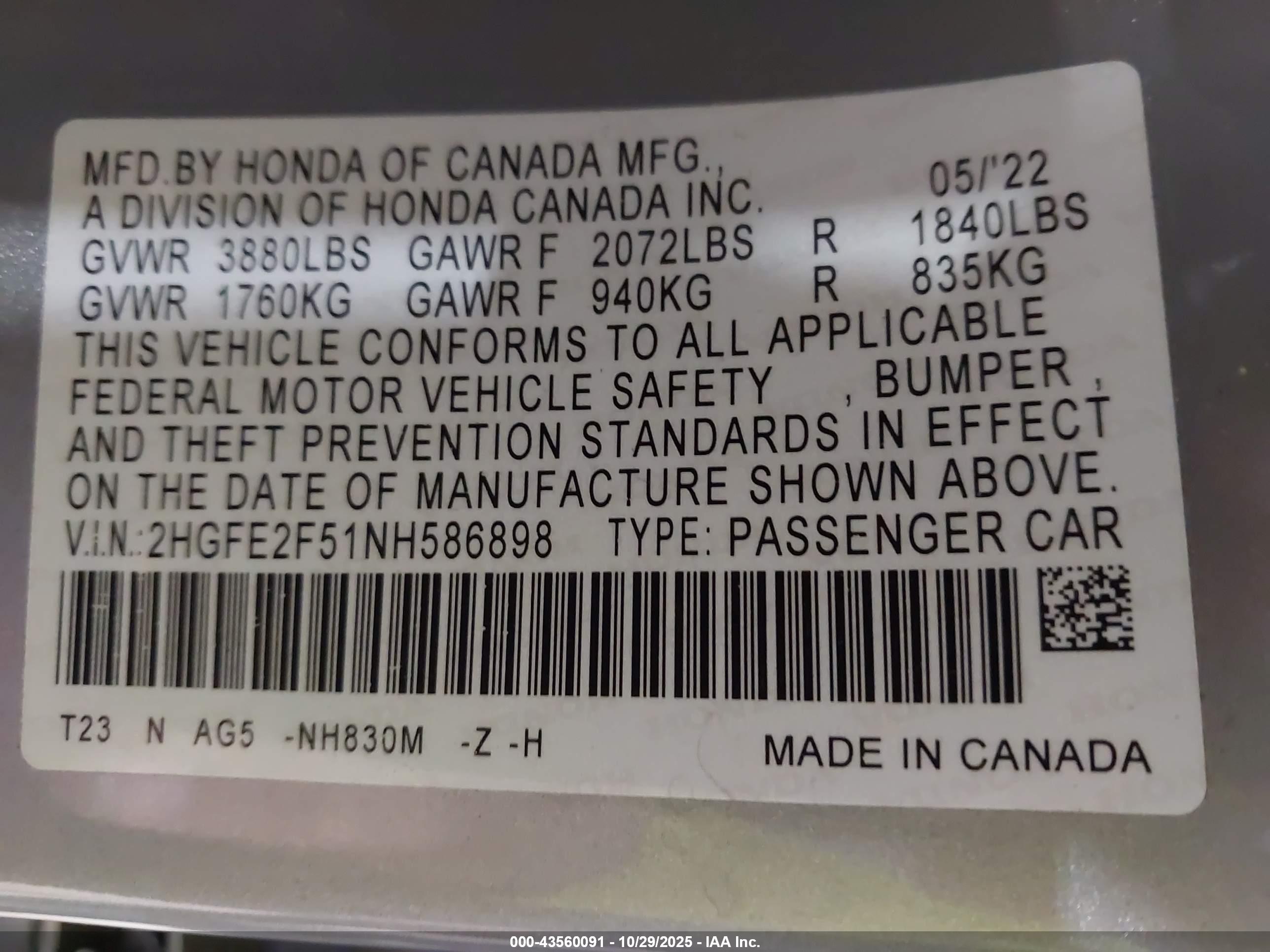 HONDA CIVIC image 9