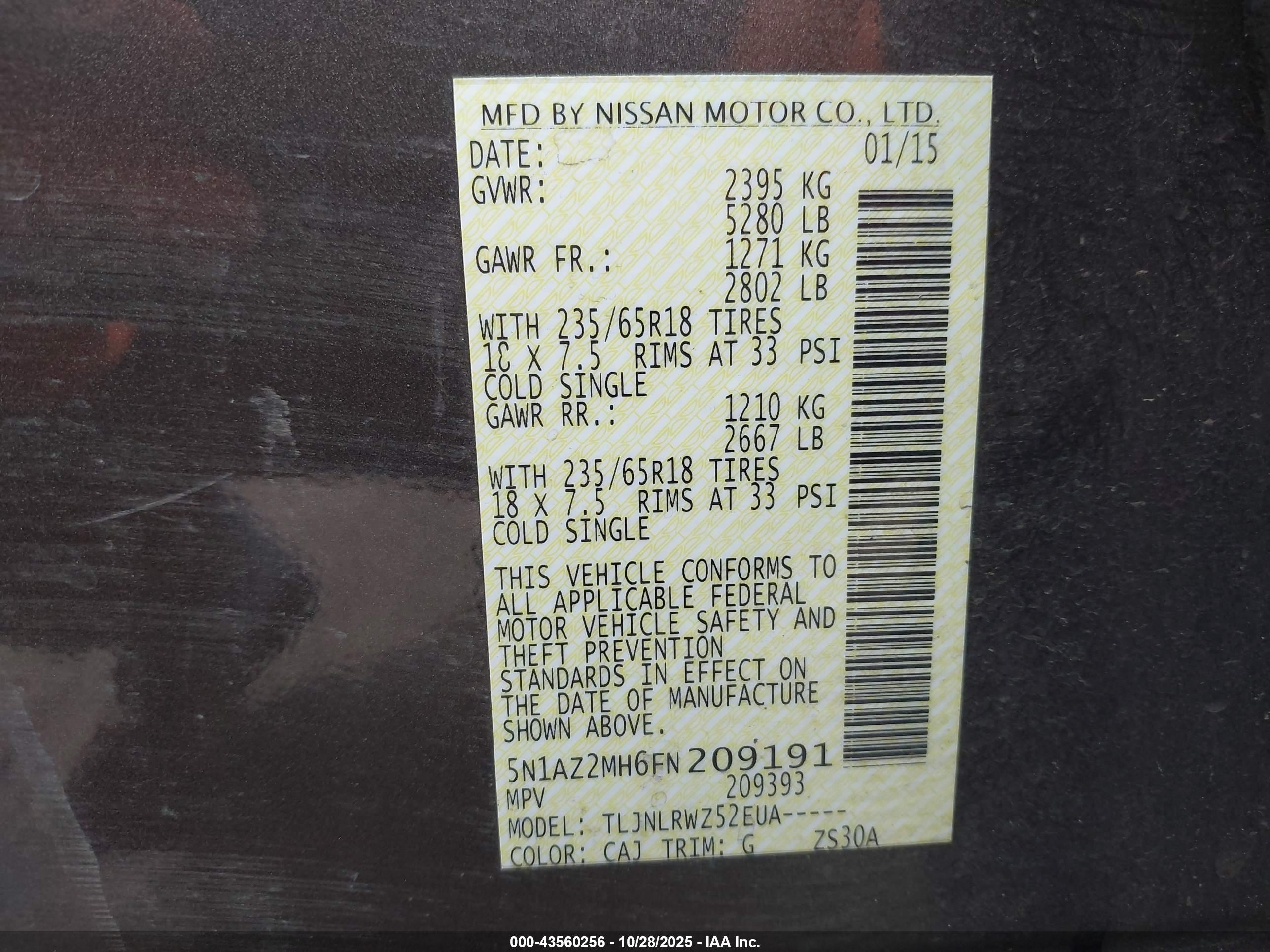 NISSAN MURANO image 9