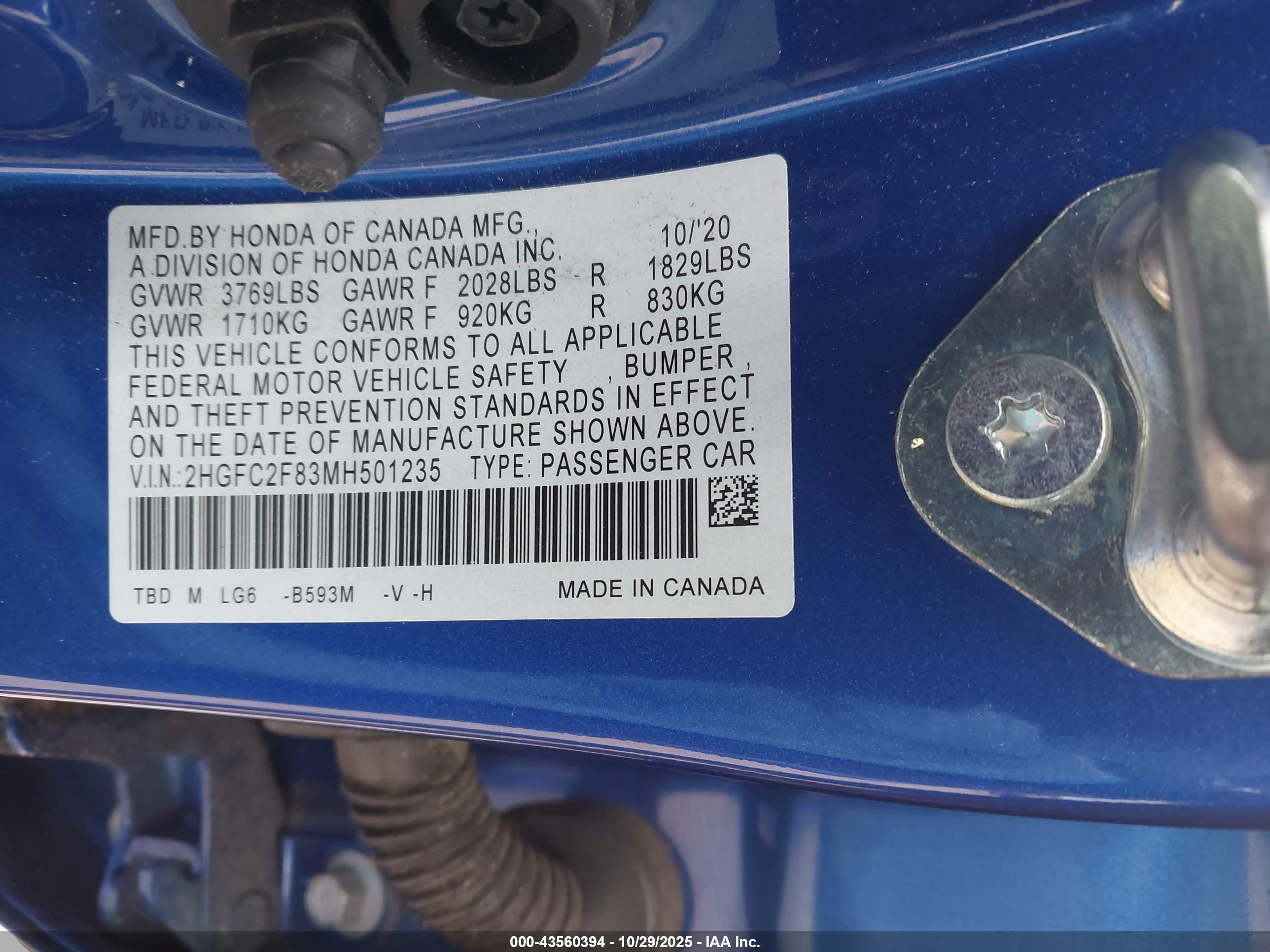 HONDA CIVIC image 9