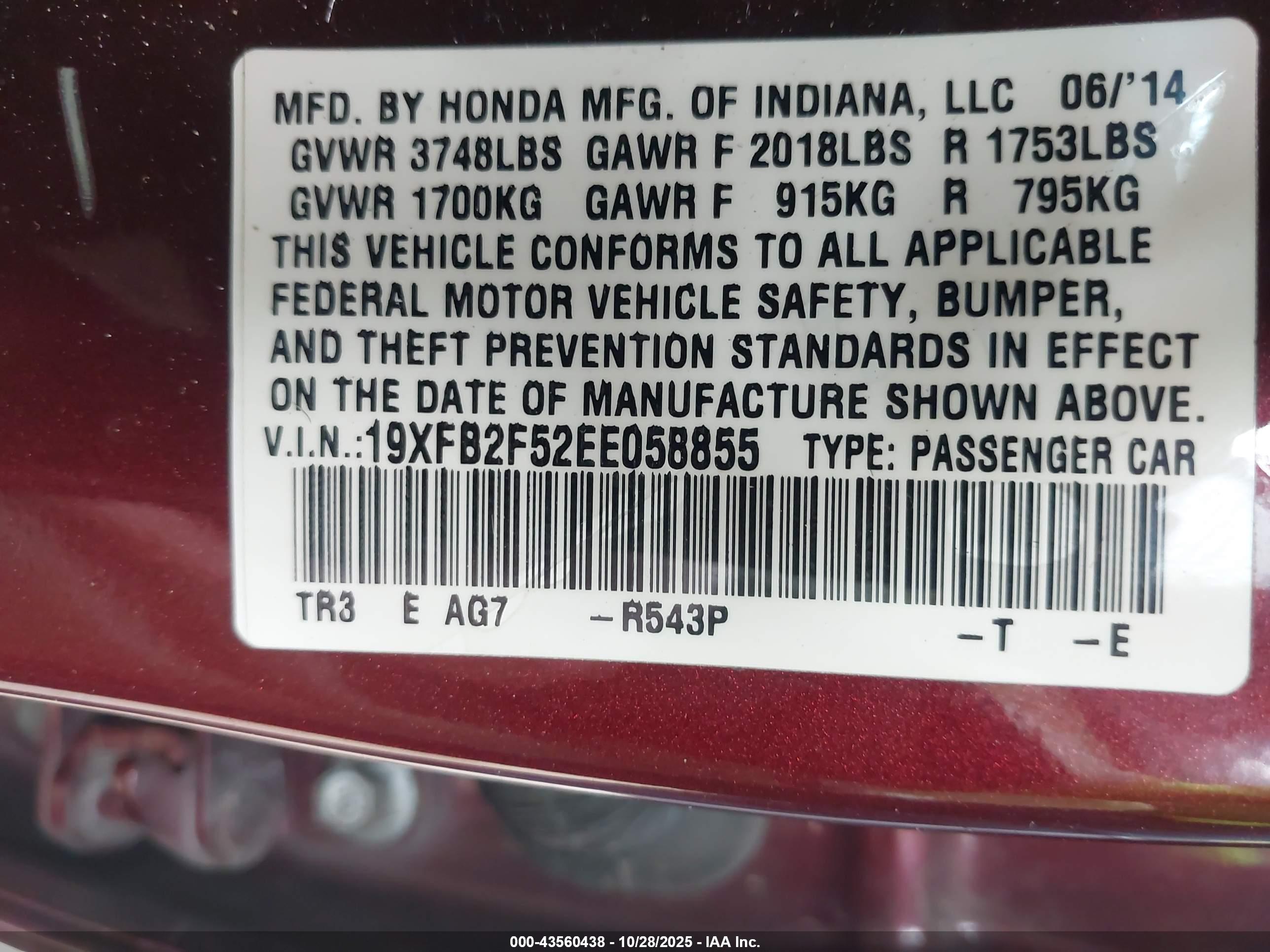 HONDA CIVIC image 9