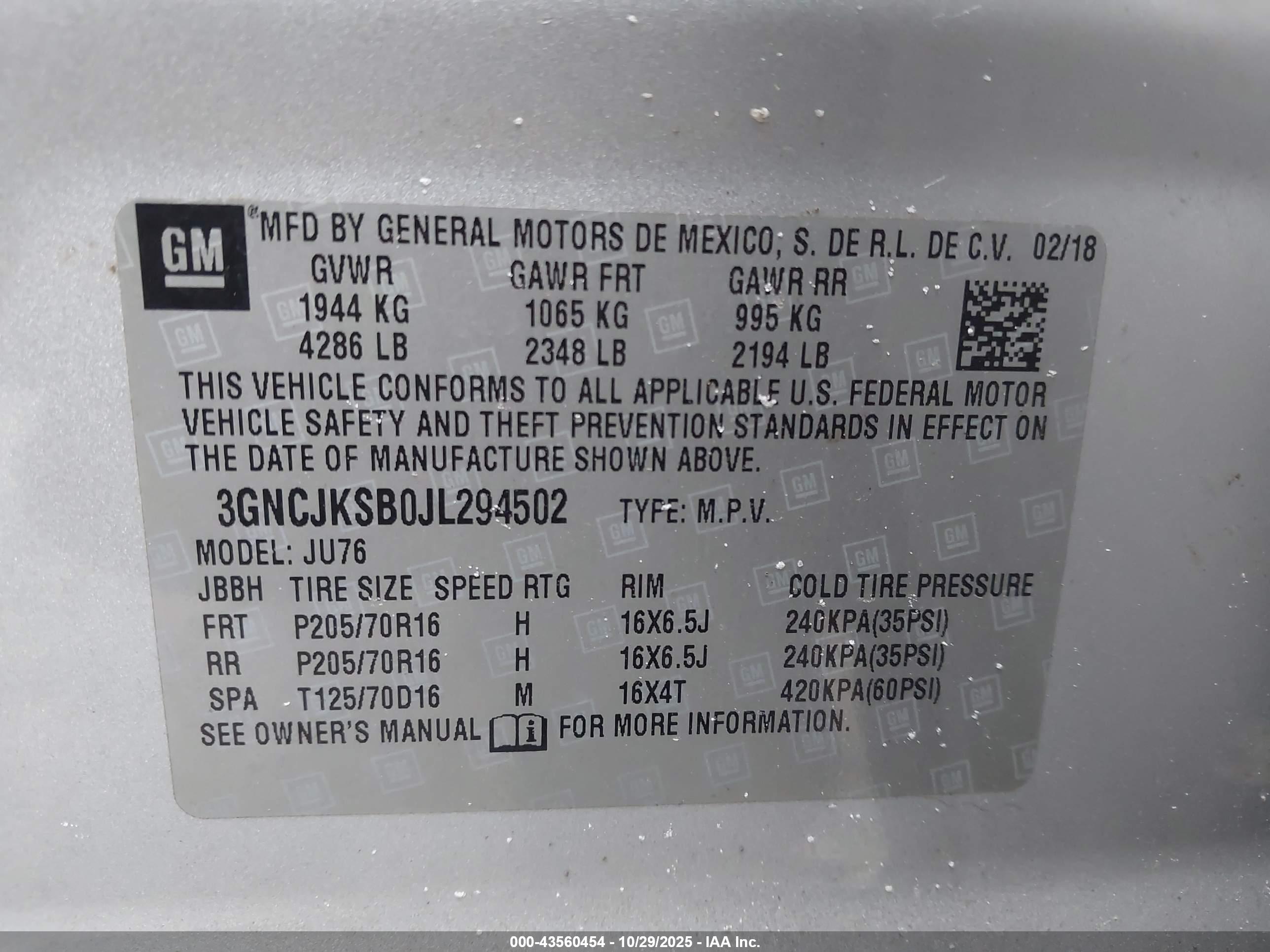 CHEVROLET TRAX image 9