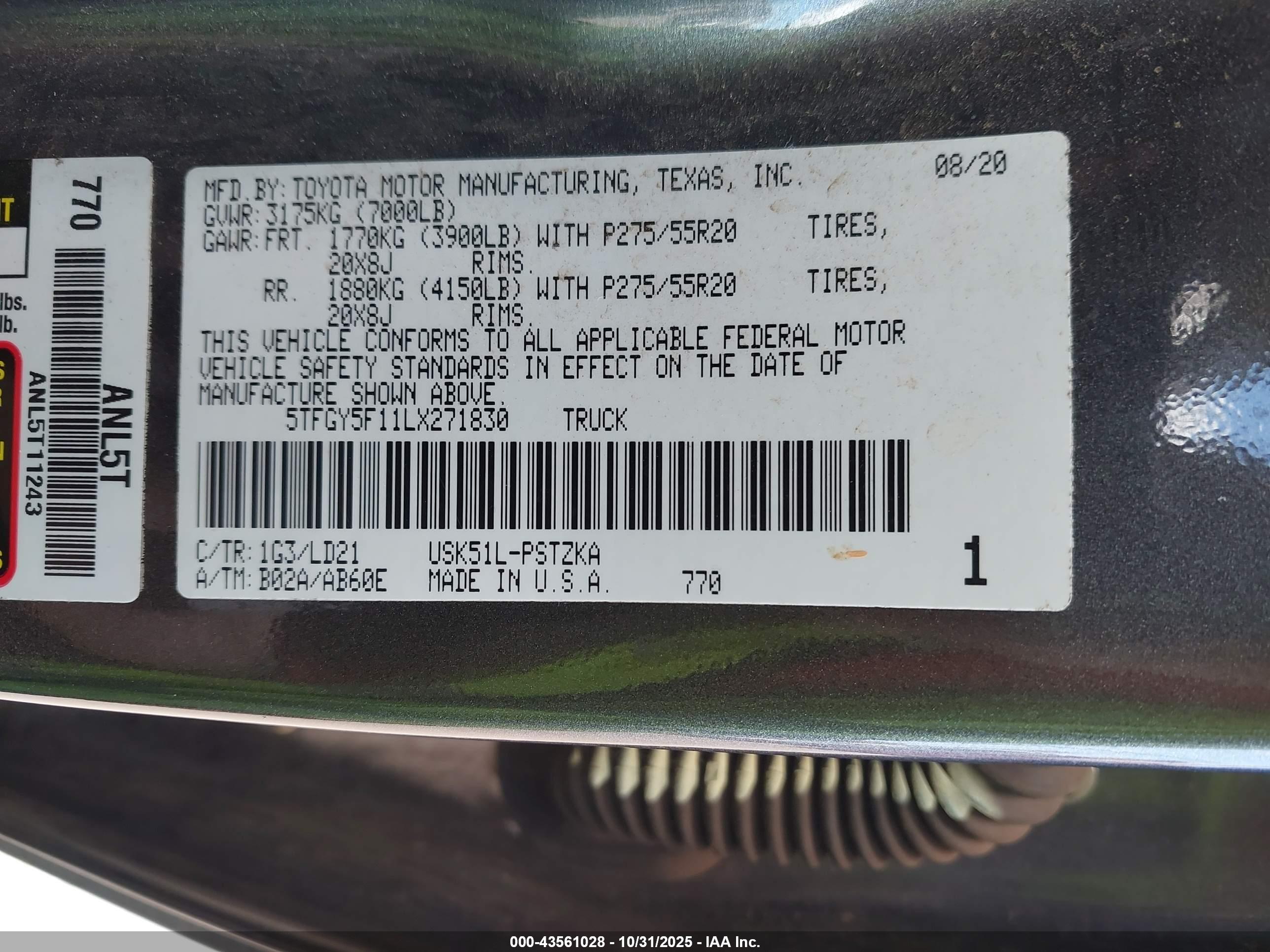 TOYOTA TUNDRA image 9