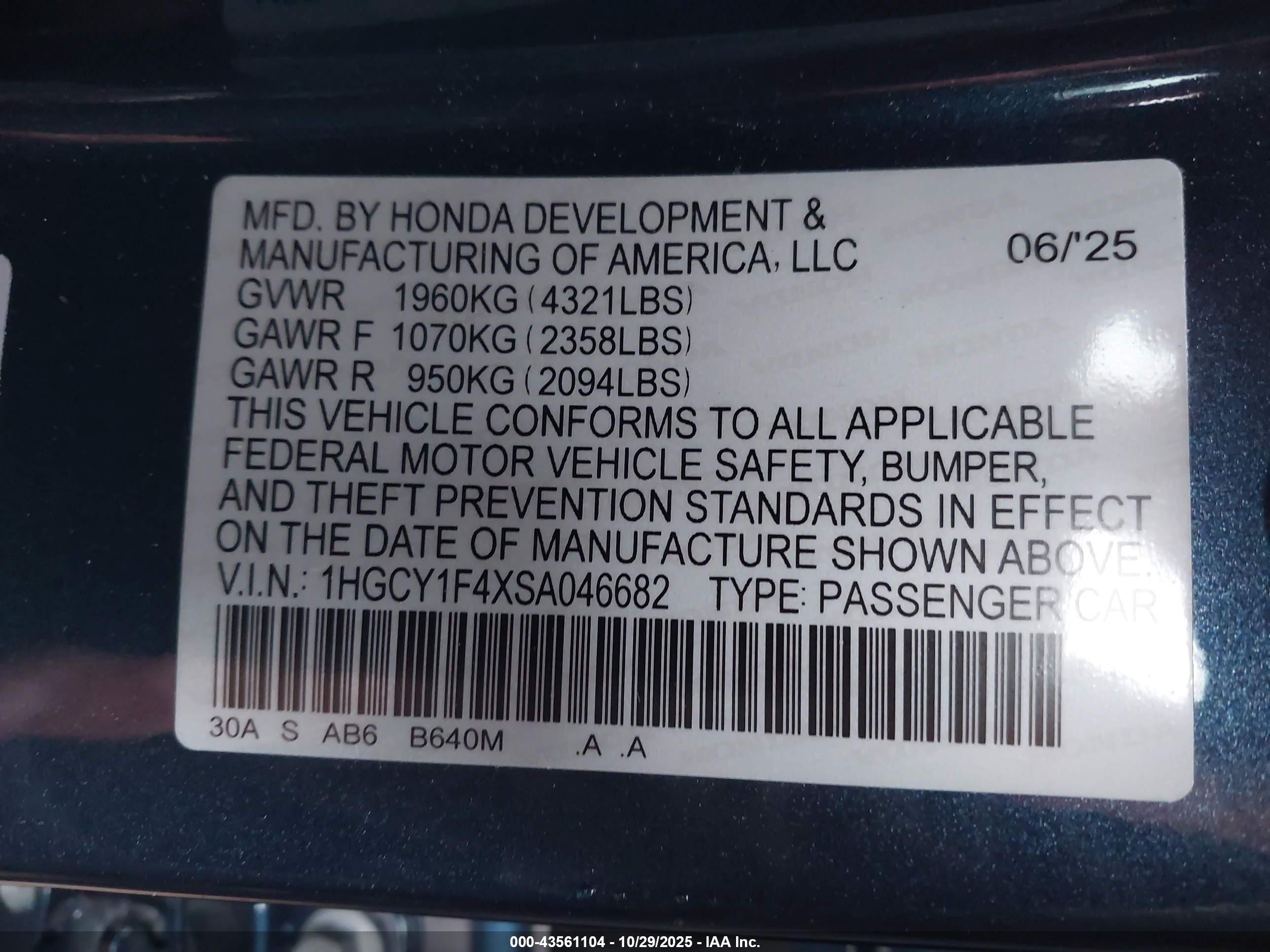 HONDA ACCORD image 9