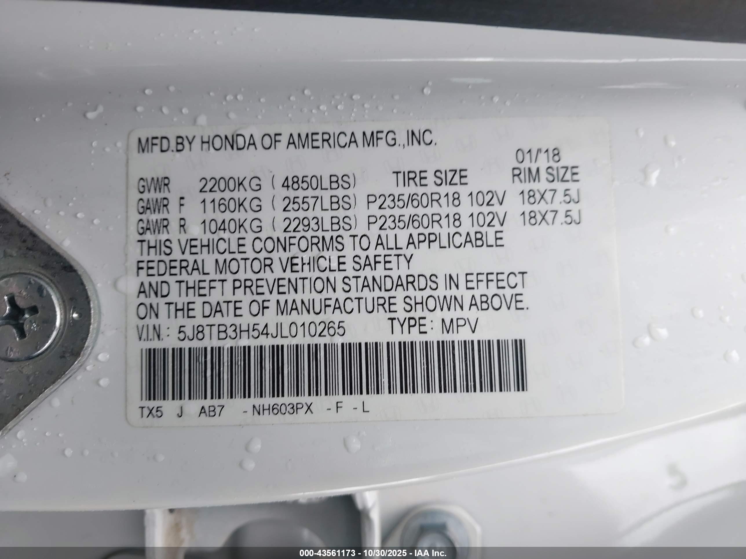 ACURA RDX image 9