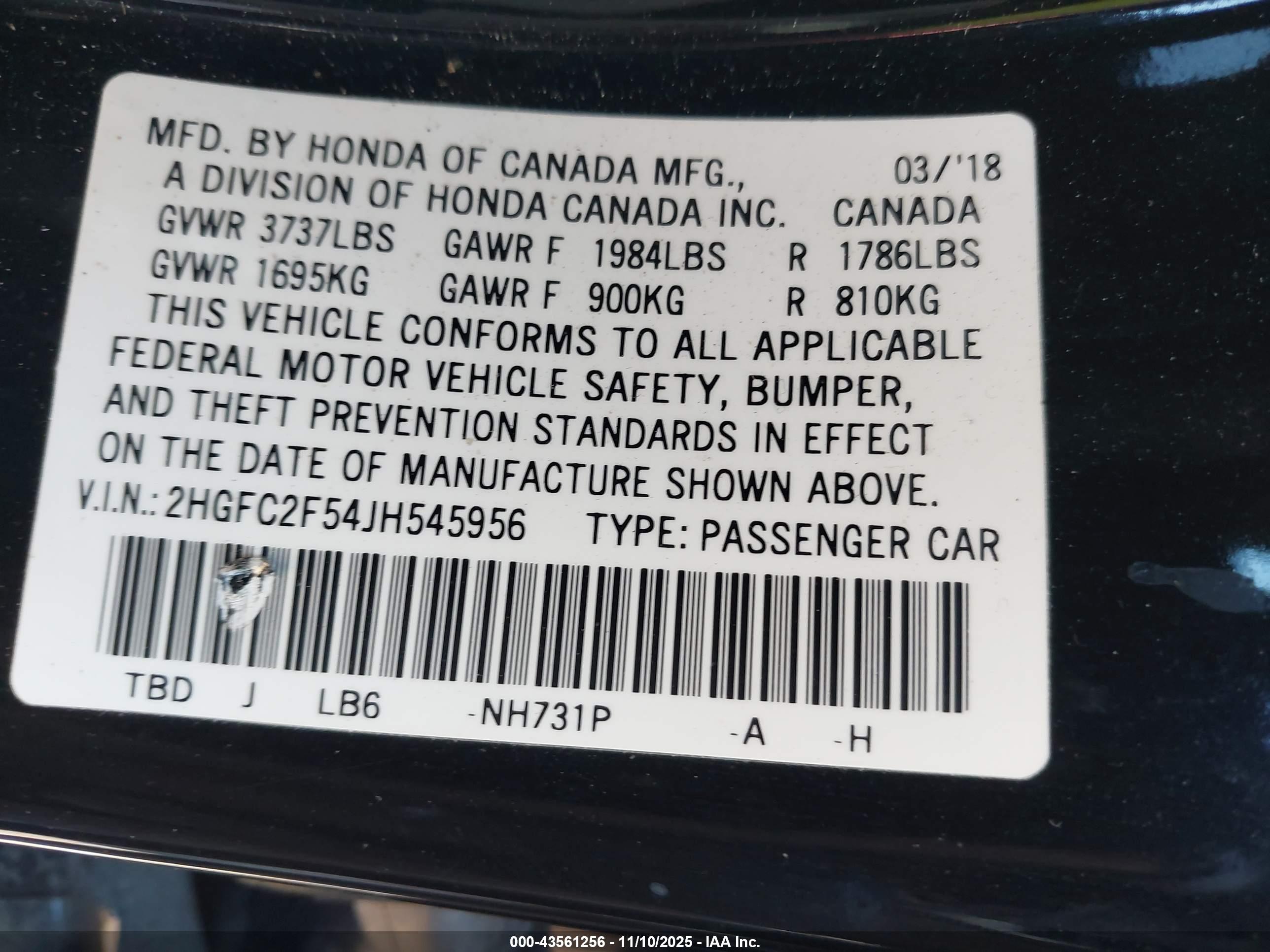 HONDA CIVIC image 9