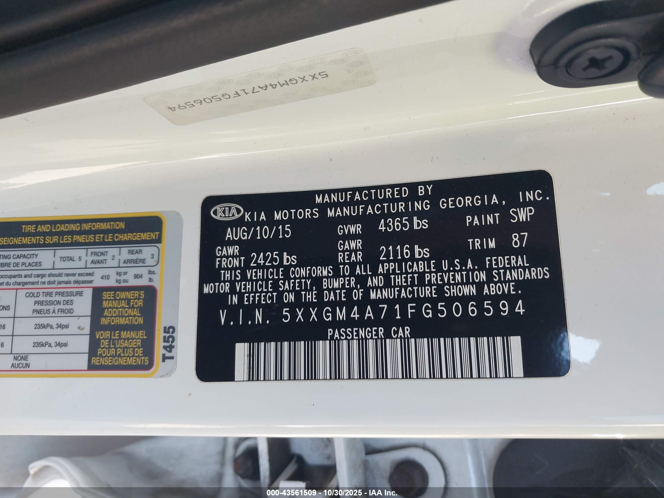 KIA OPTIMA image 9