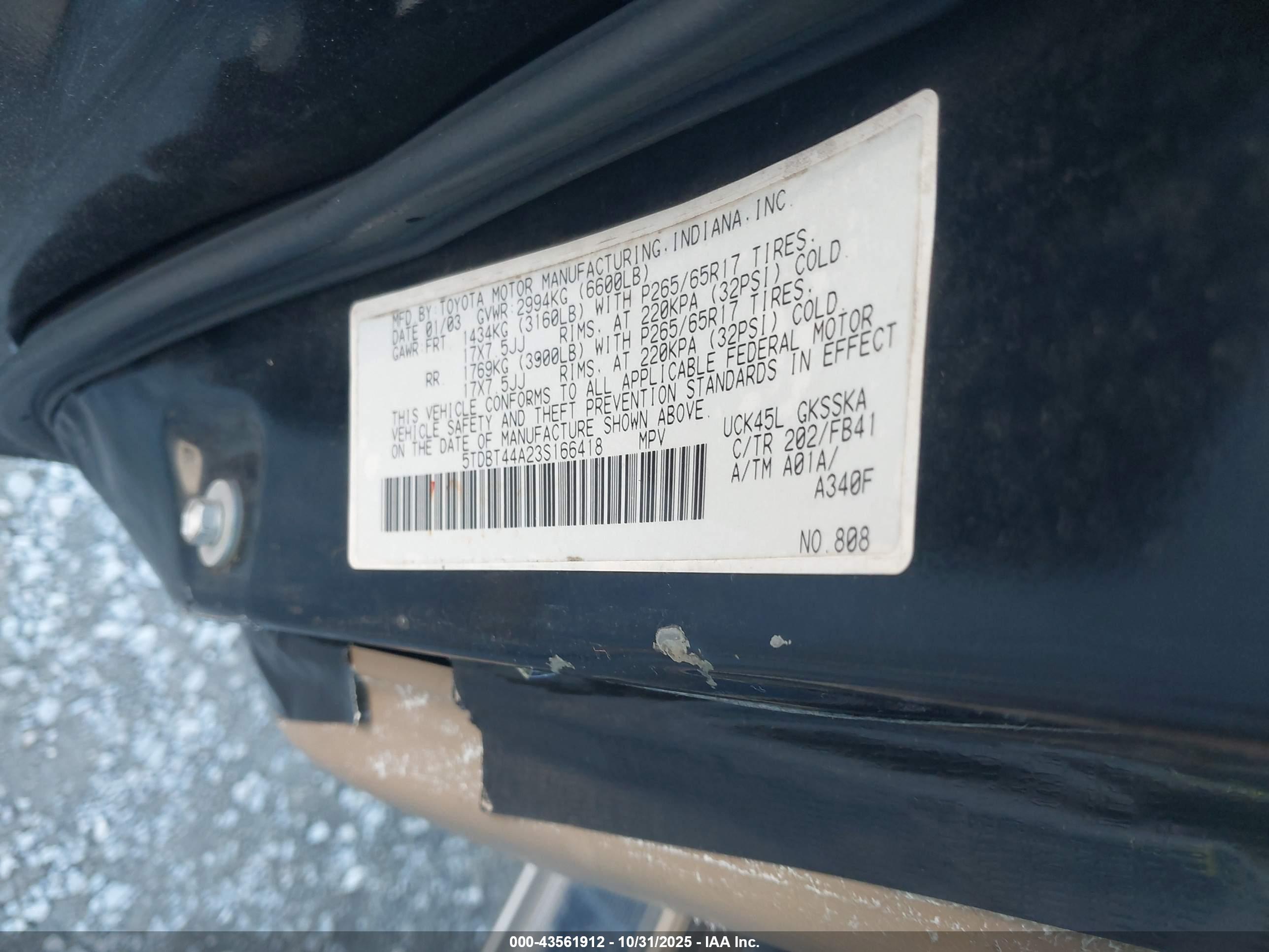 TOYOTA SEQUOIA image 9