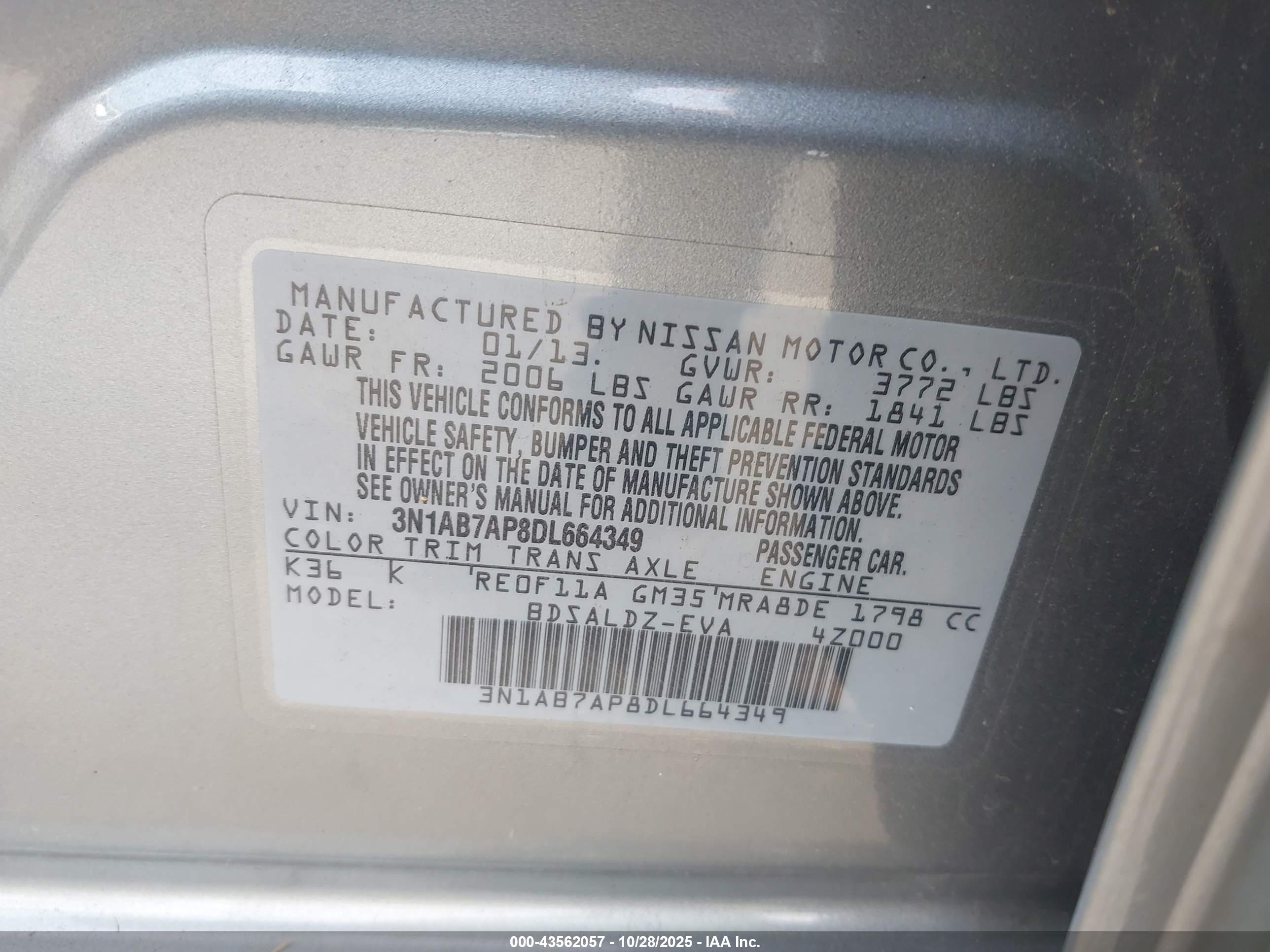 NISSAN SENTRA image 9