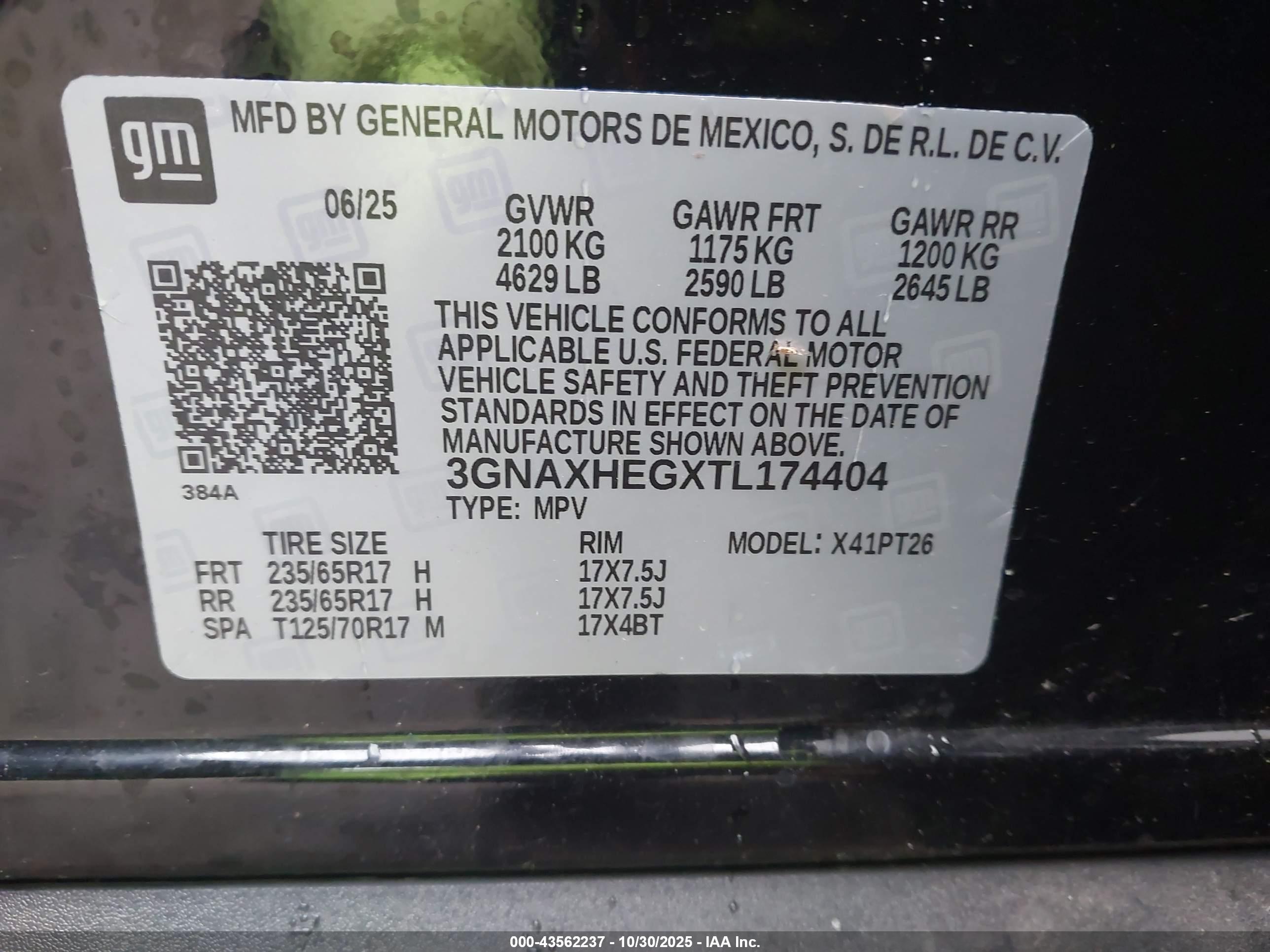 CHEVROLET EQUINOX image 9