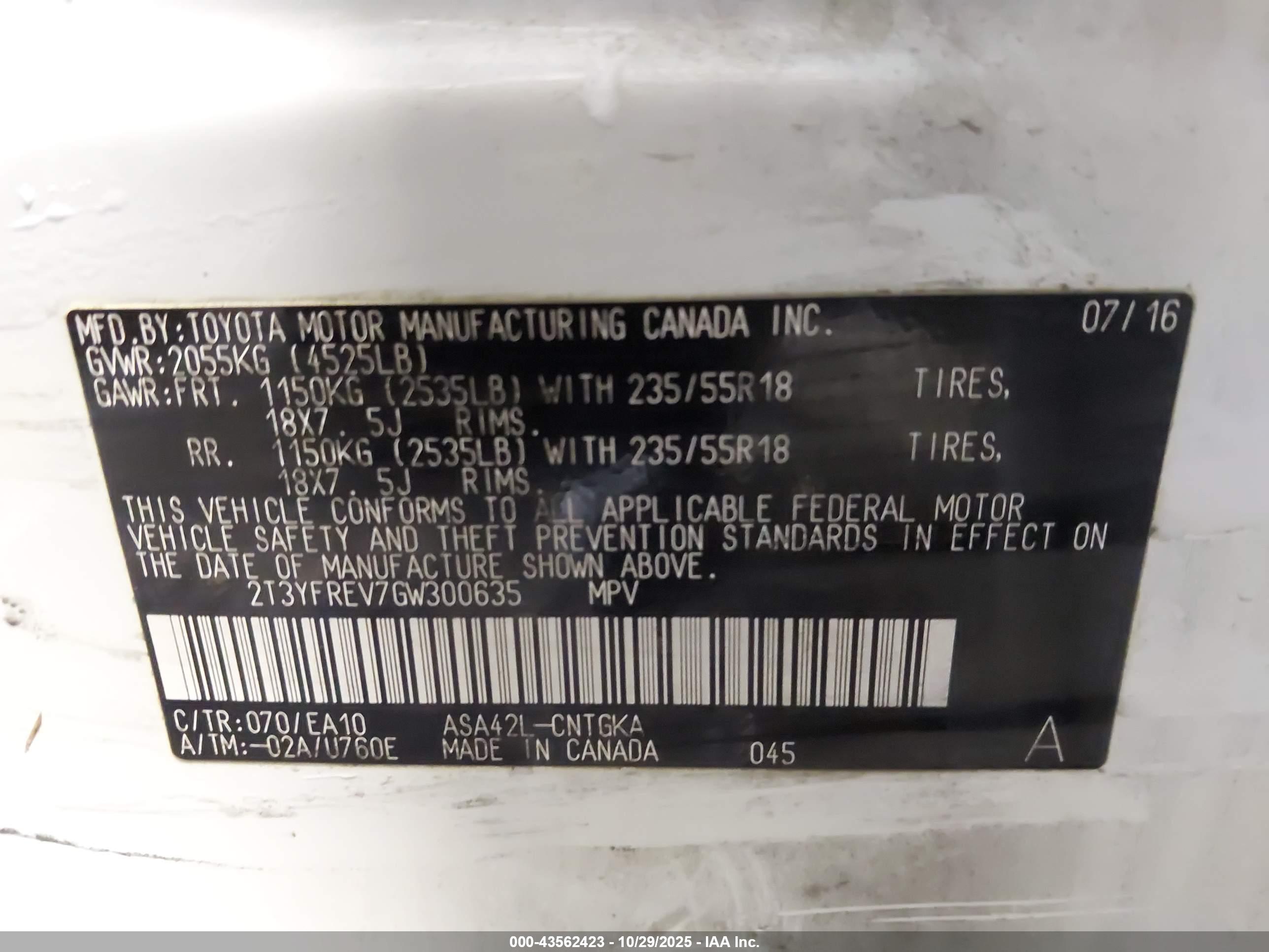 TOYOTA RAV4 image 9