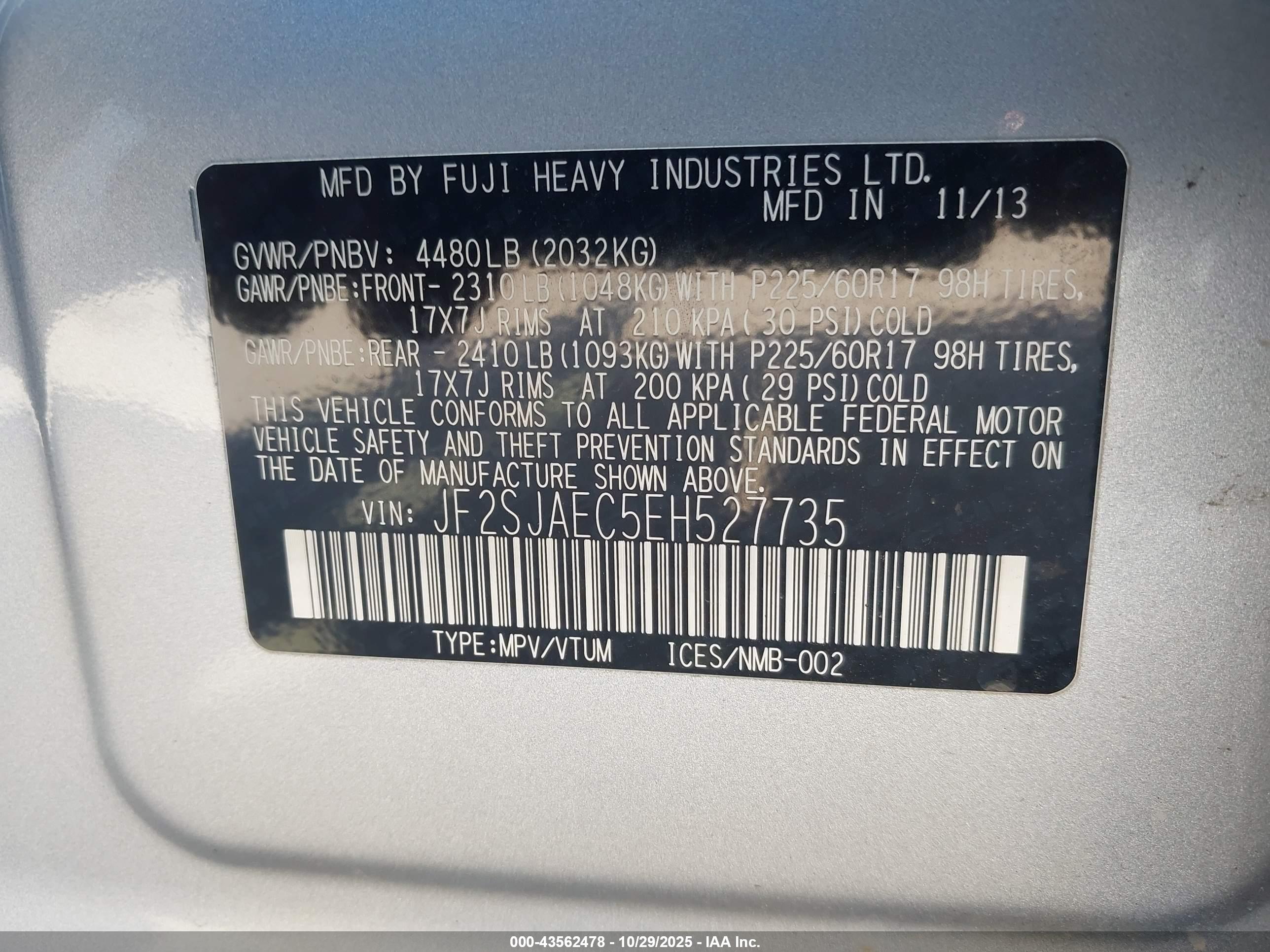 SUBARU FORESTER image 9