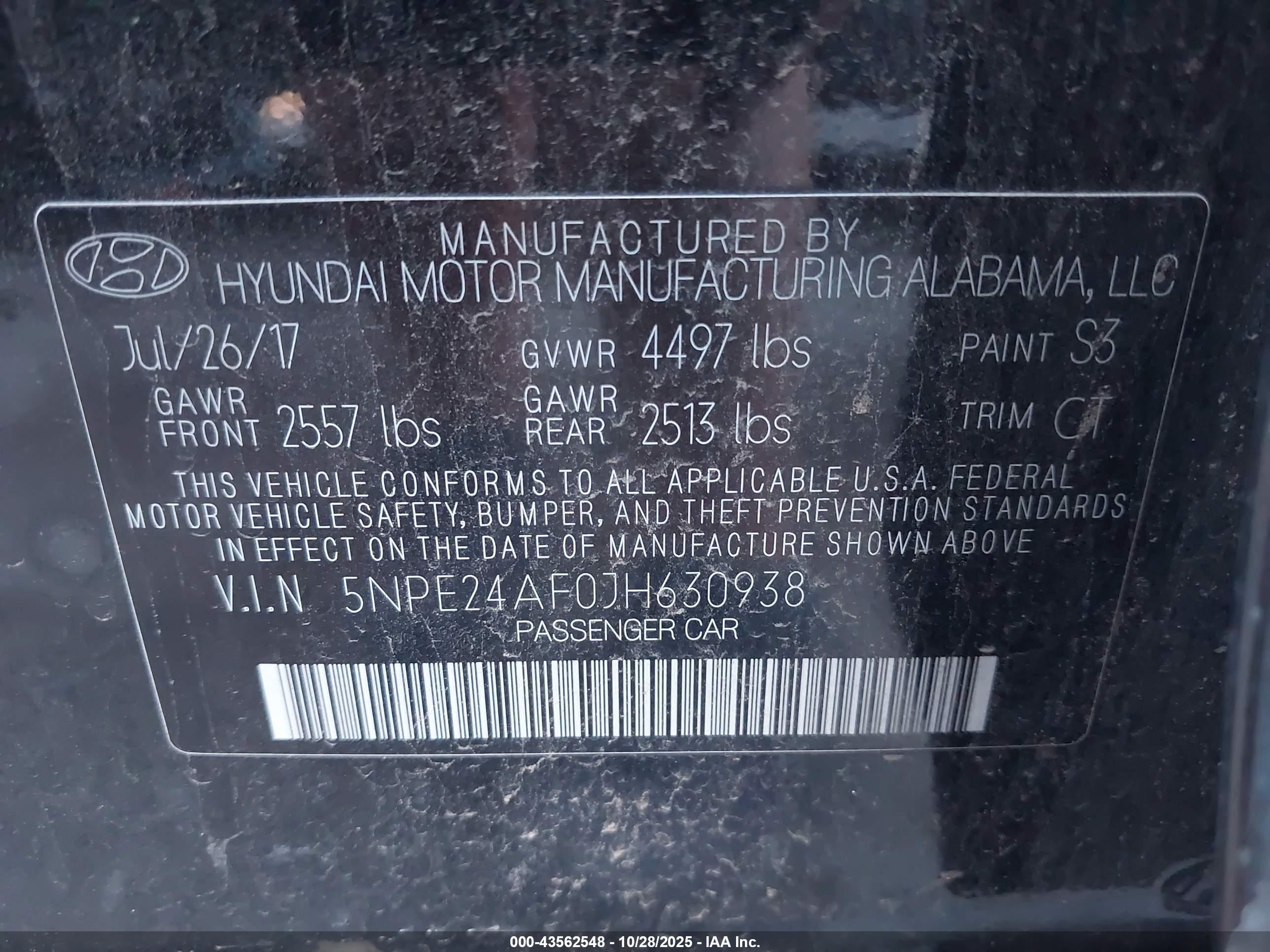 HYUNDAI SONATA image 9