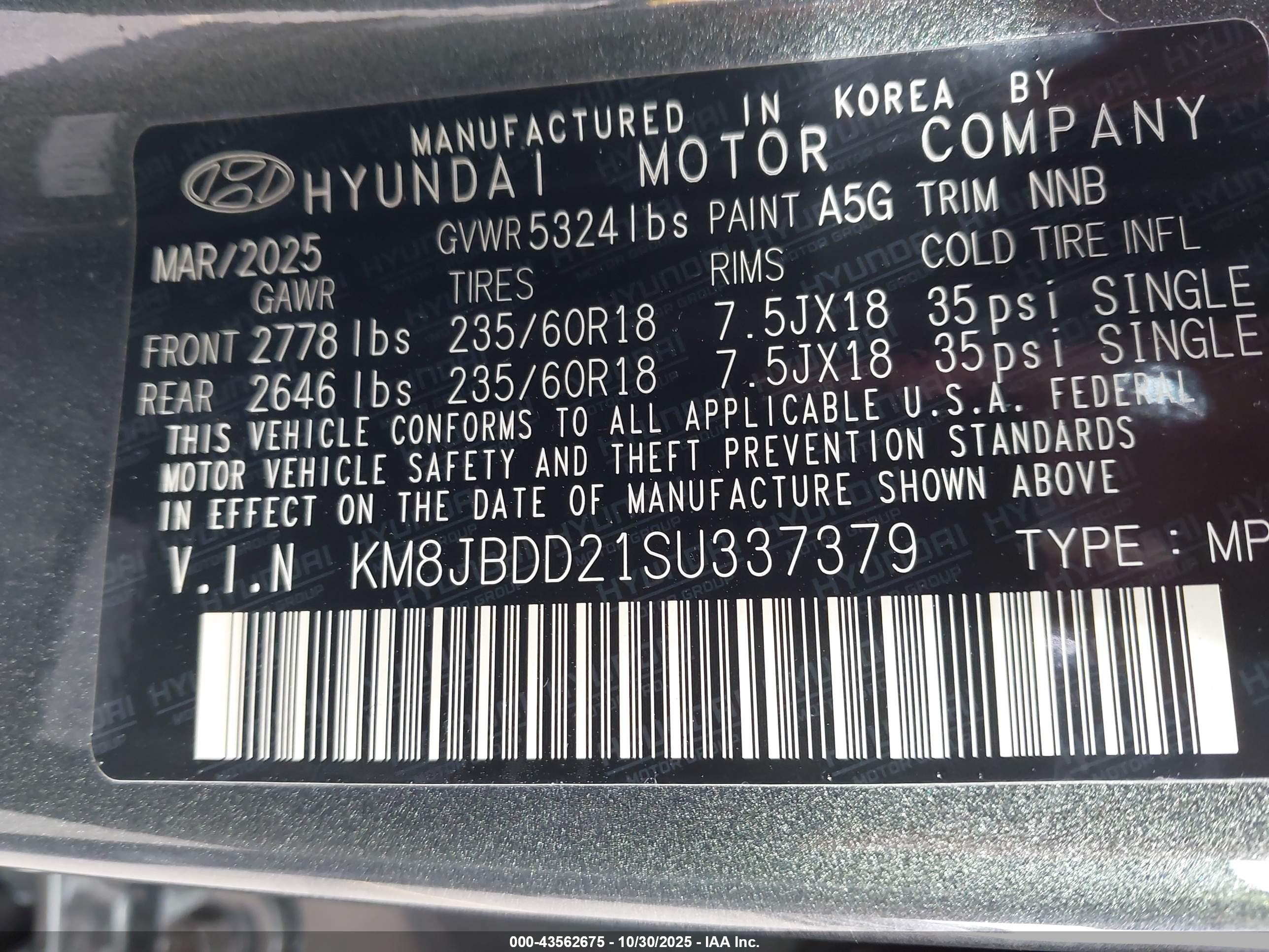 HYUNDAI TUCSON image 9