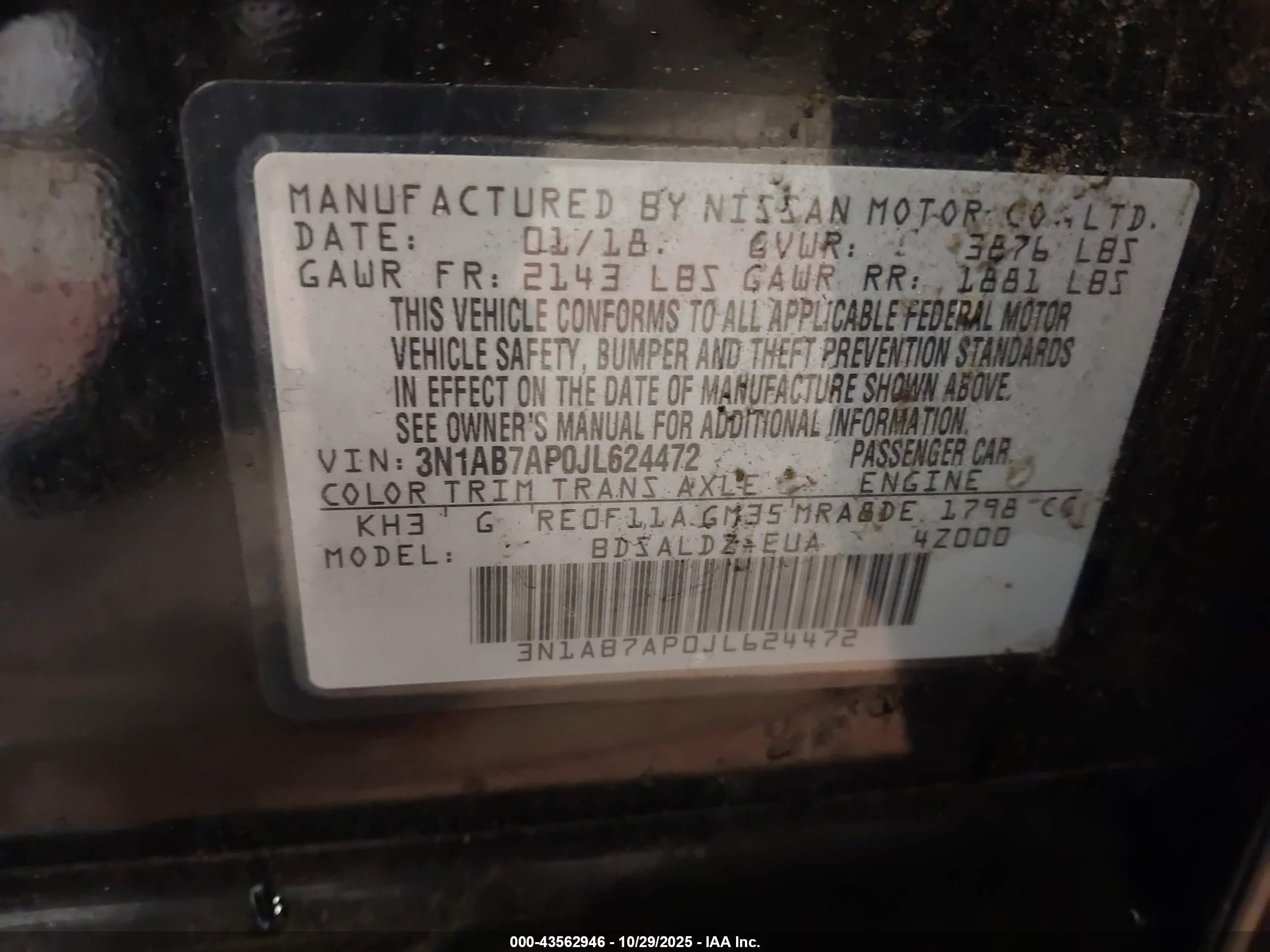 NISSAN SENTRA image 9