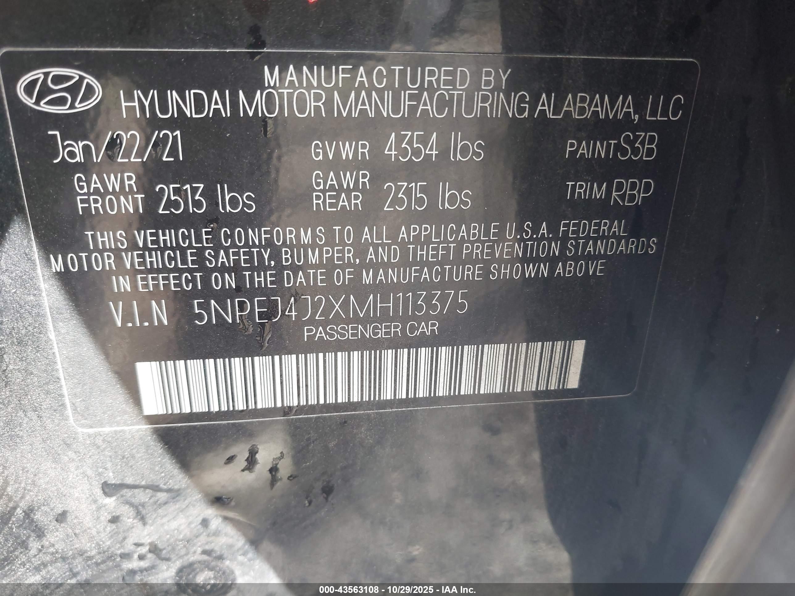 HYUNDAI SONATA image 9