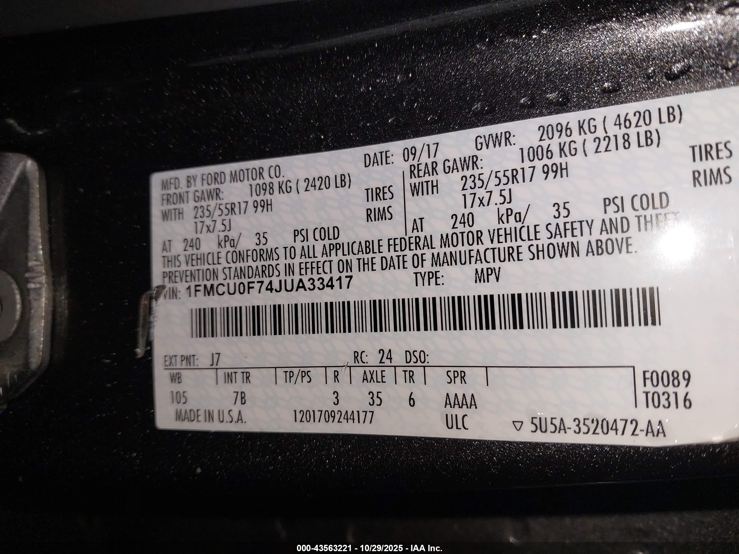 FORD ESCAPE image 9