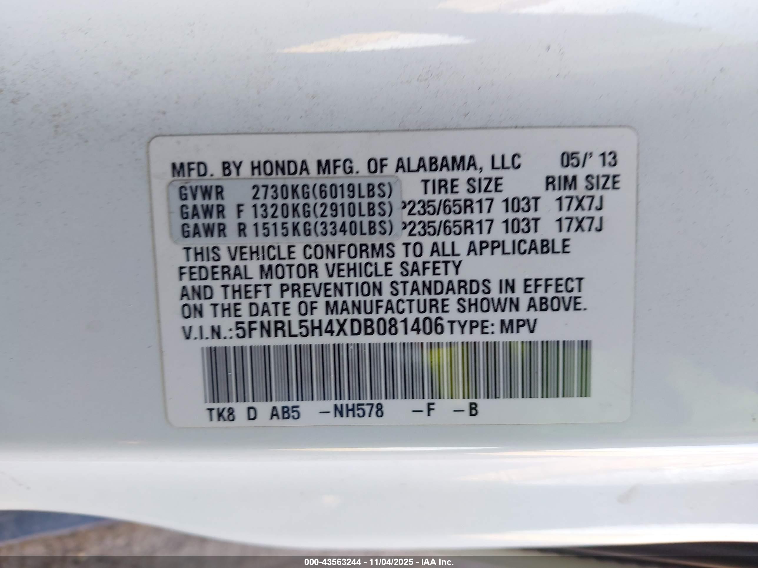 HONDA ODYSSEY image 9