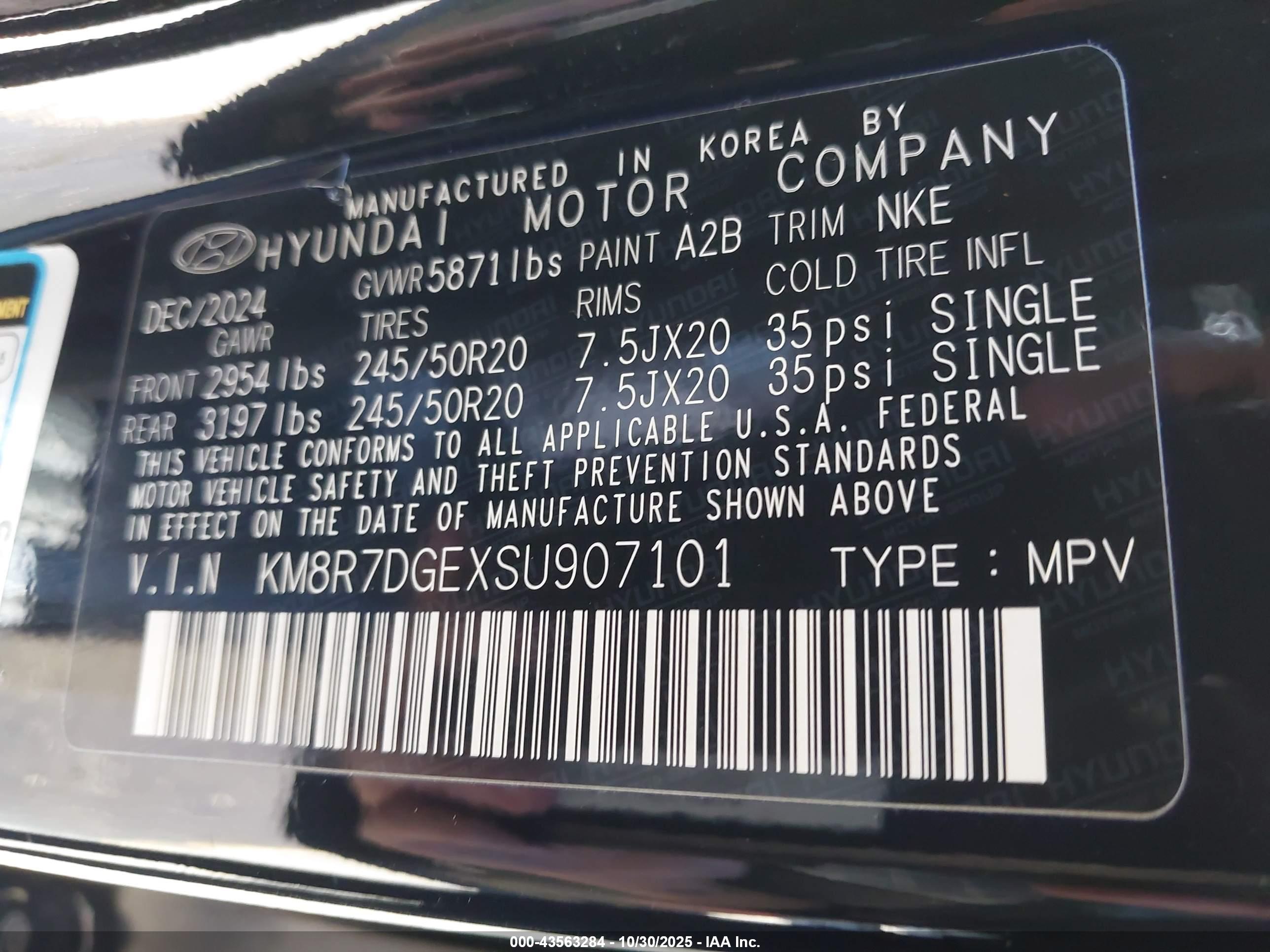HYUNDAI PALISADE image 9