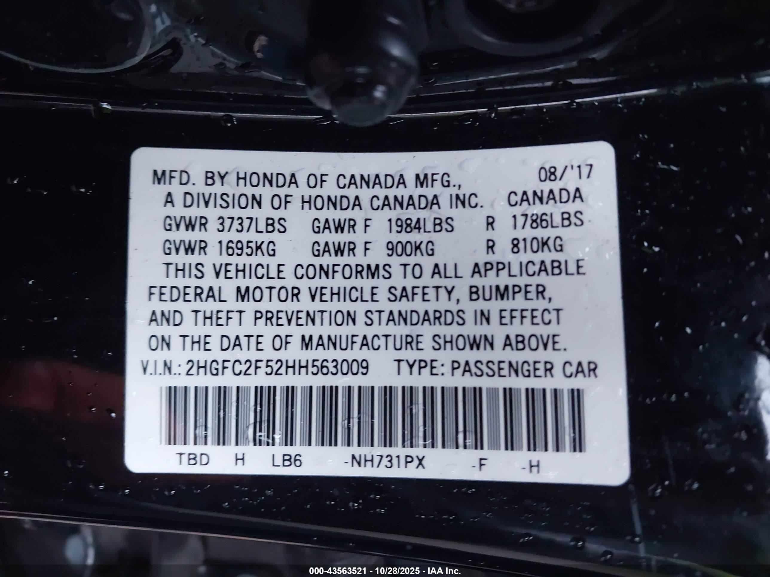 HONDA CIVIC image 9