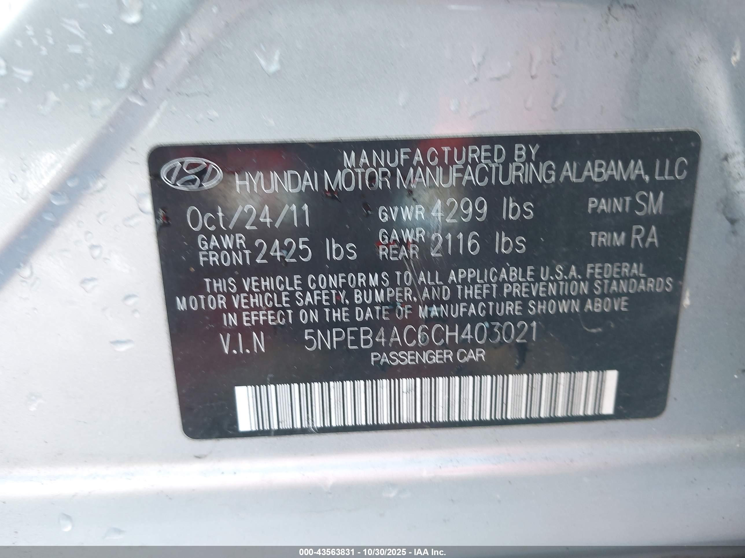 HYUNDAI SONATA image 9