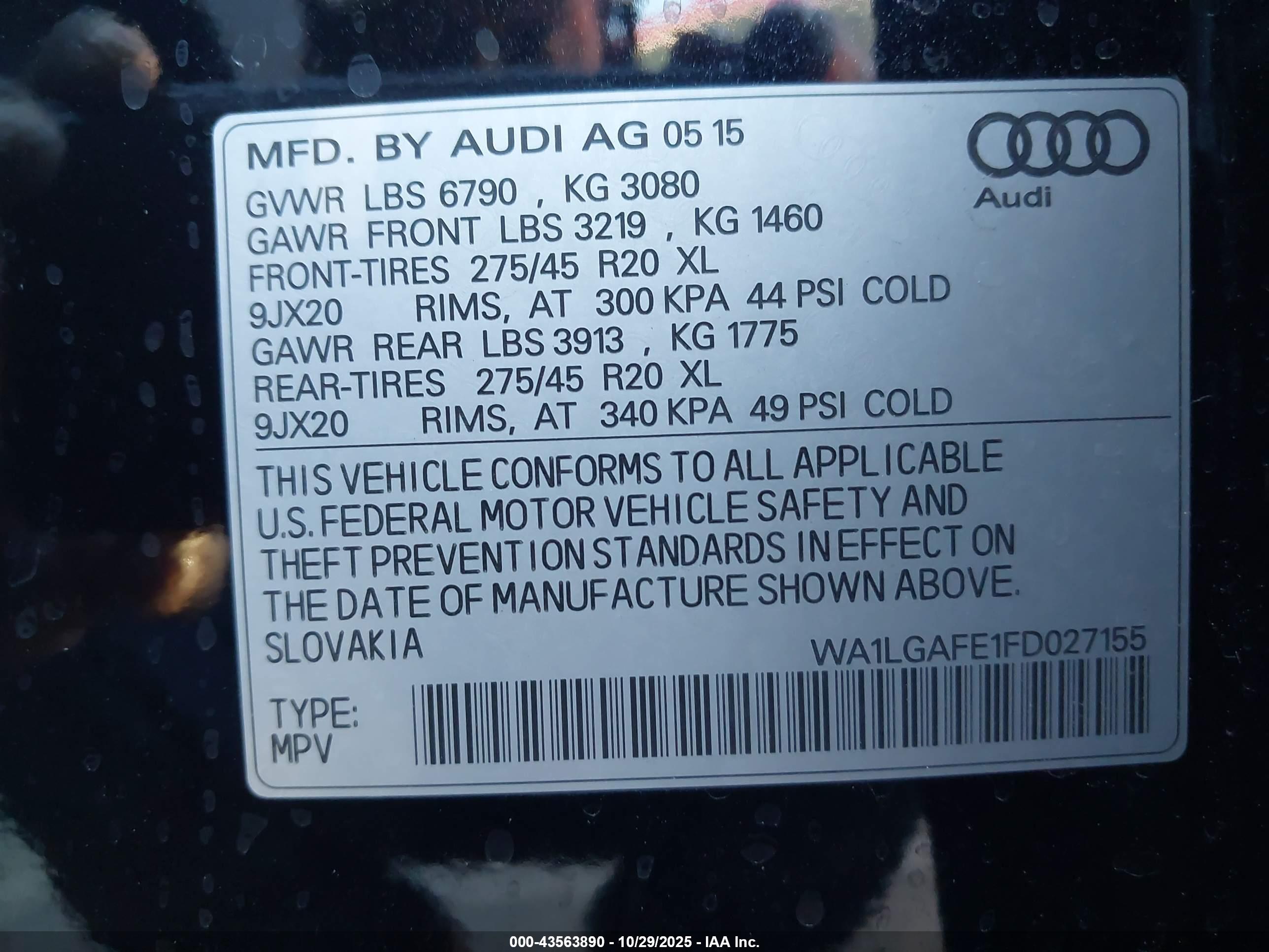 AUDI Q7 image 9