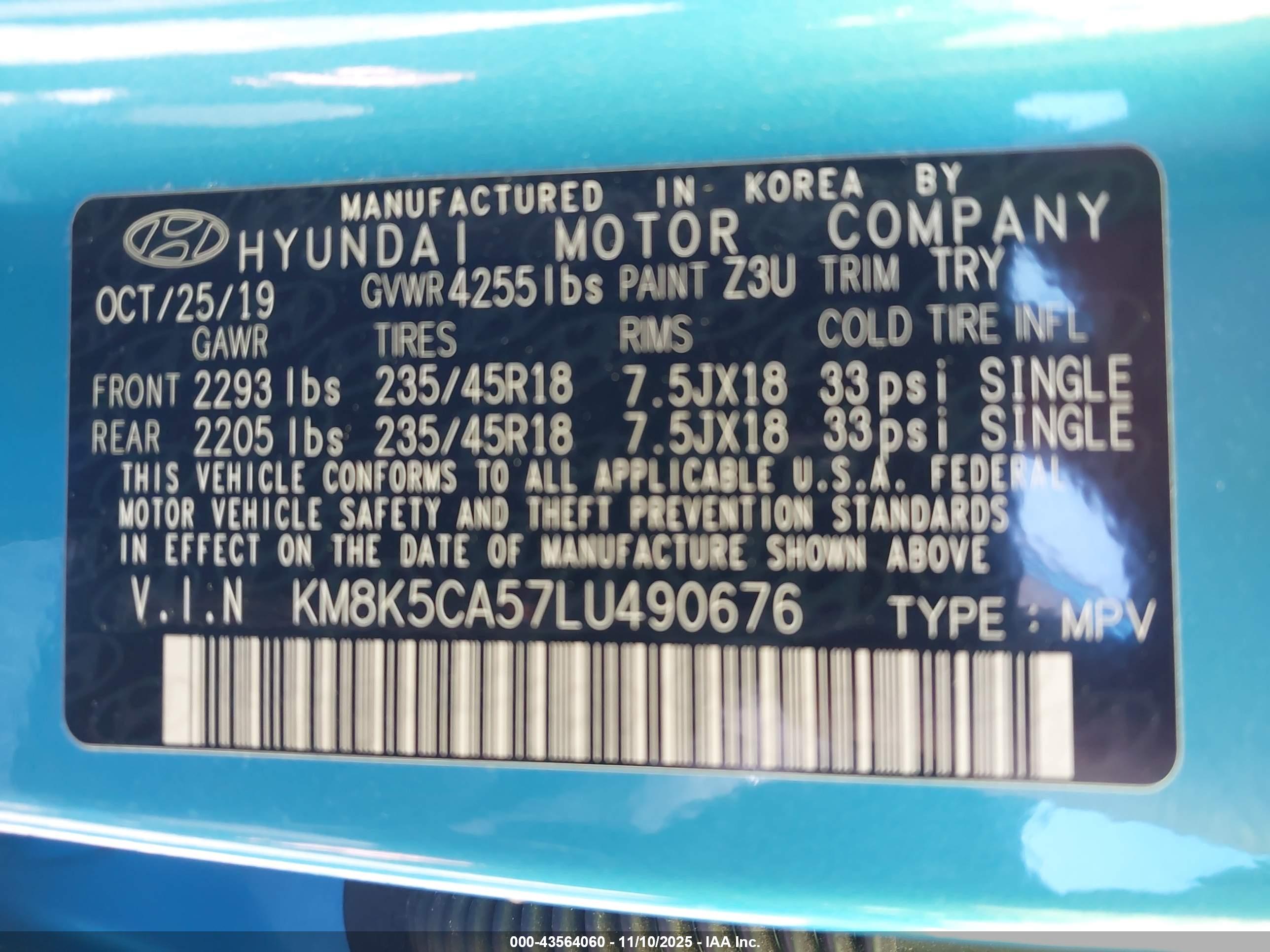 HYUNDAI KONA image 9
