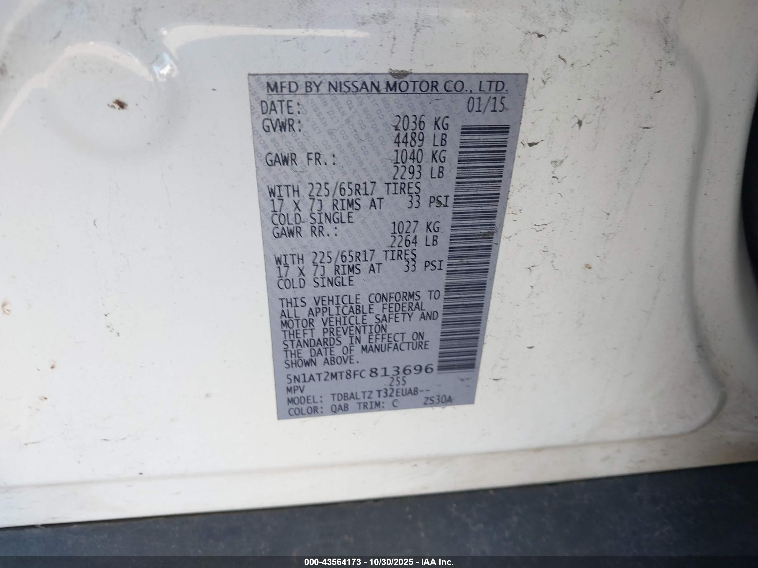 NISSAN ROGUE image 9