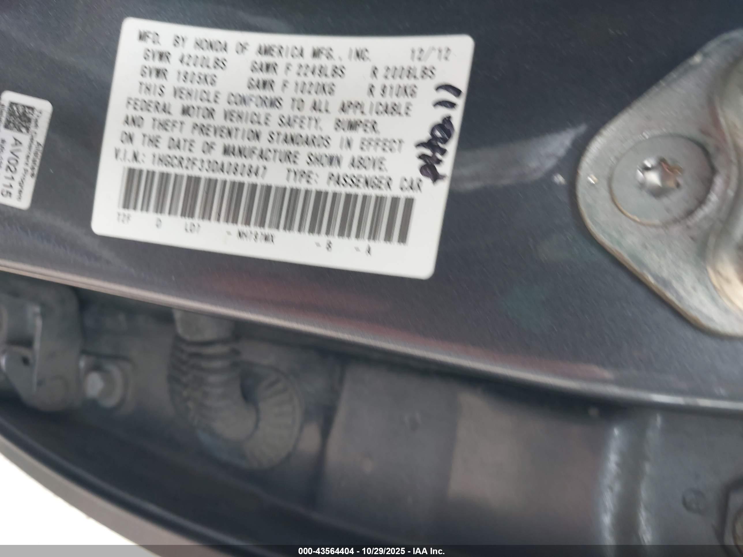 HONDA ACCORD image 9