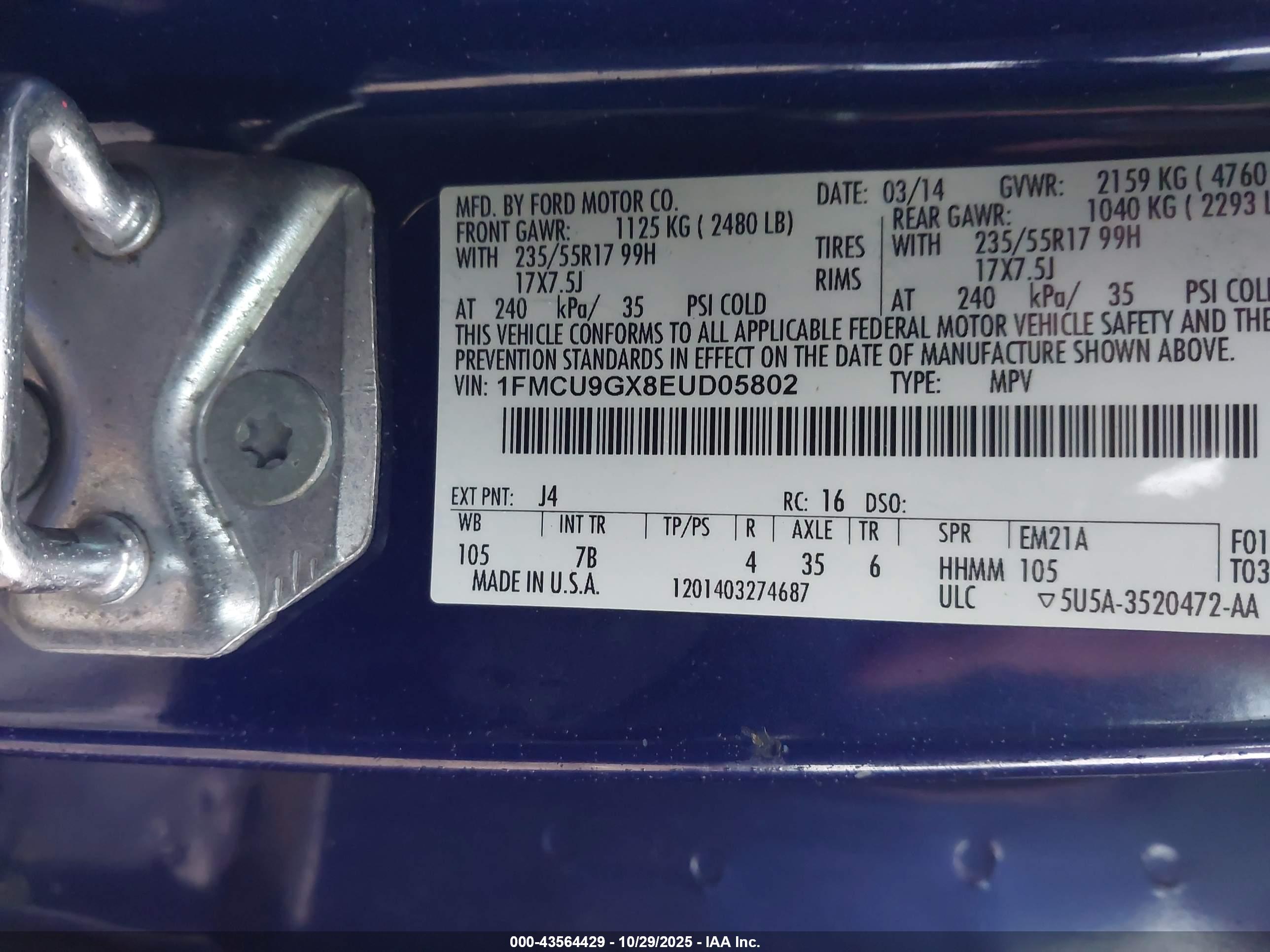 FORD ESCAPE image 9