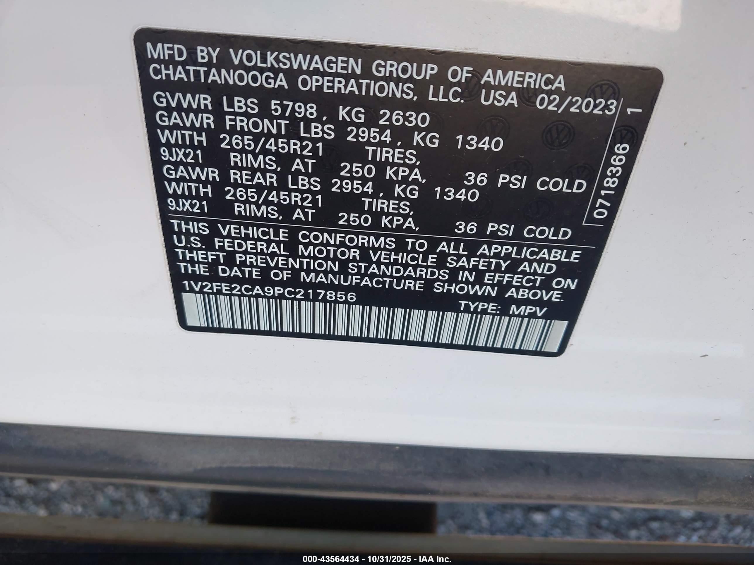 VOLKSWAGEN ATLAS image 9