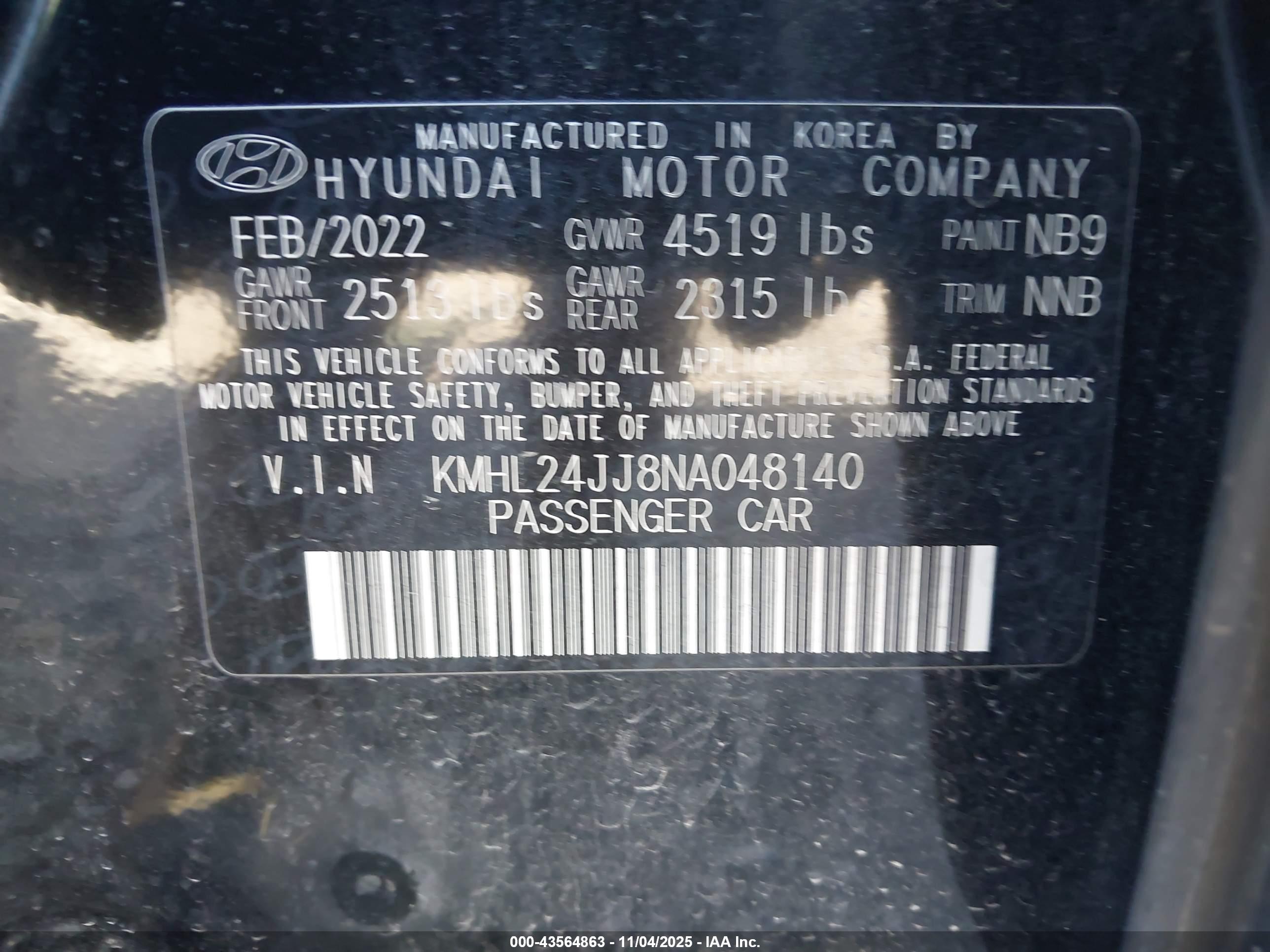 HYUNDAI SONATA image 9