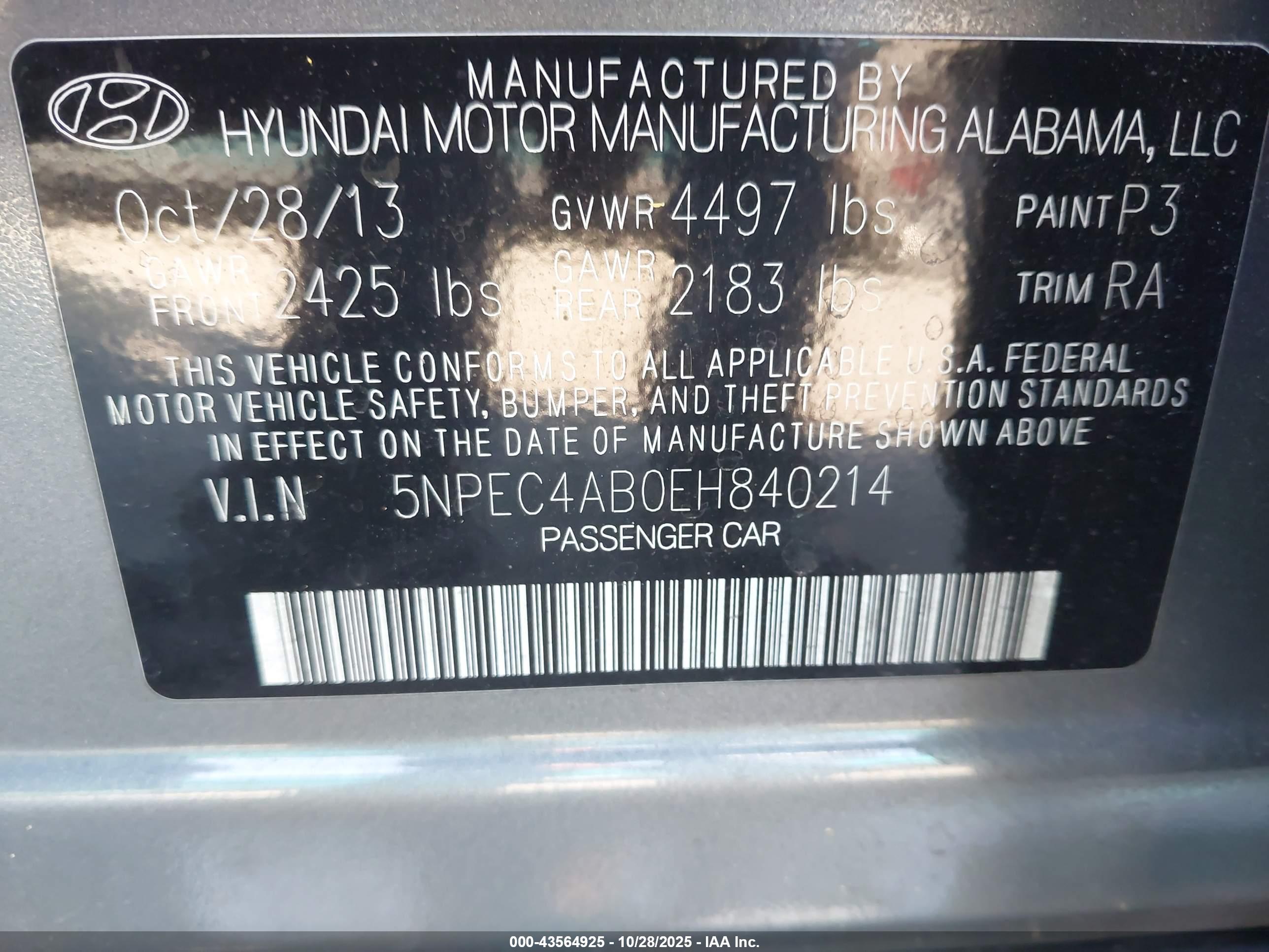 HYUNDAI SONATA image 9