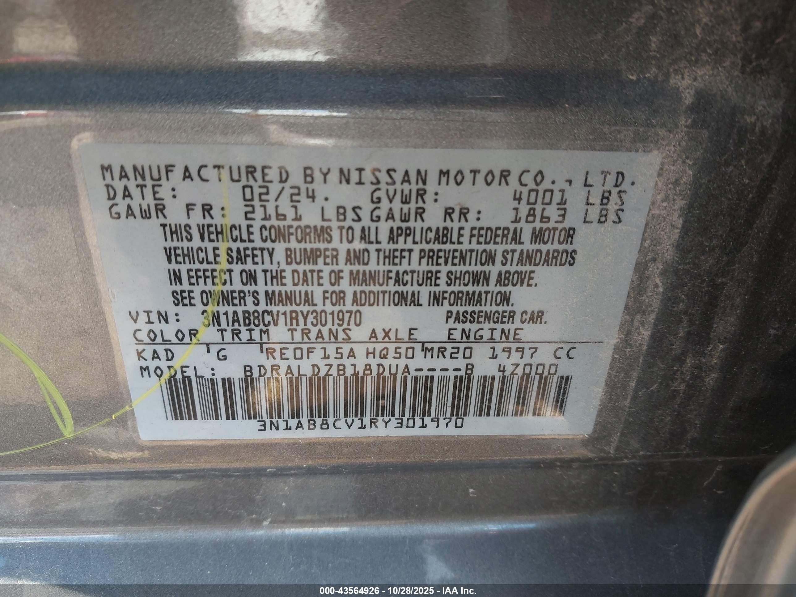NISSAN SENTRA image 9