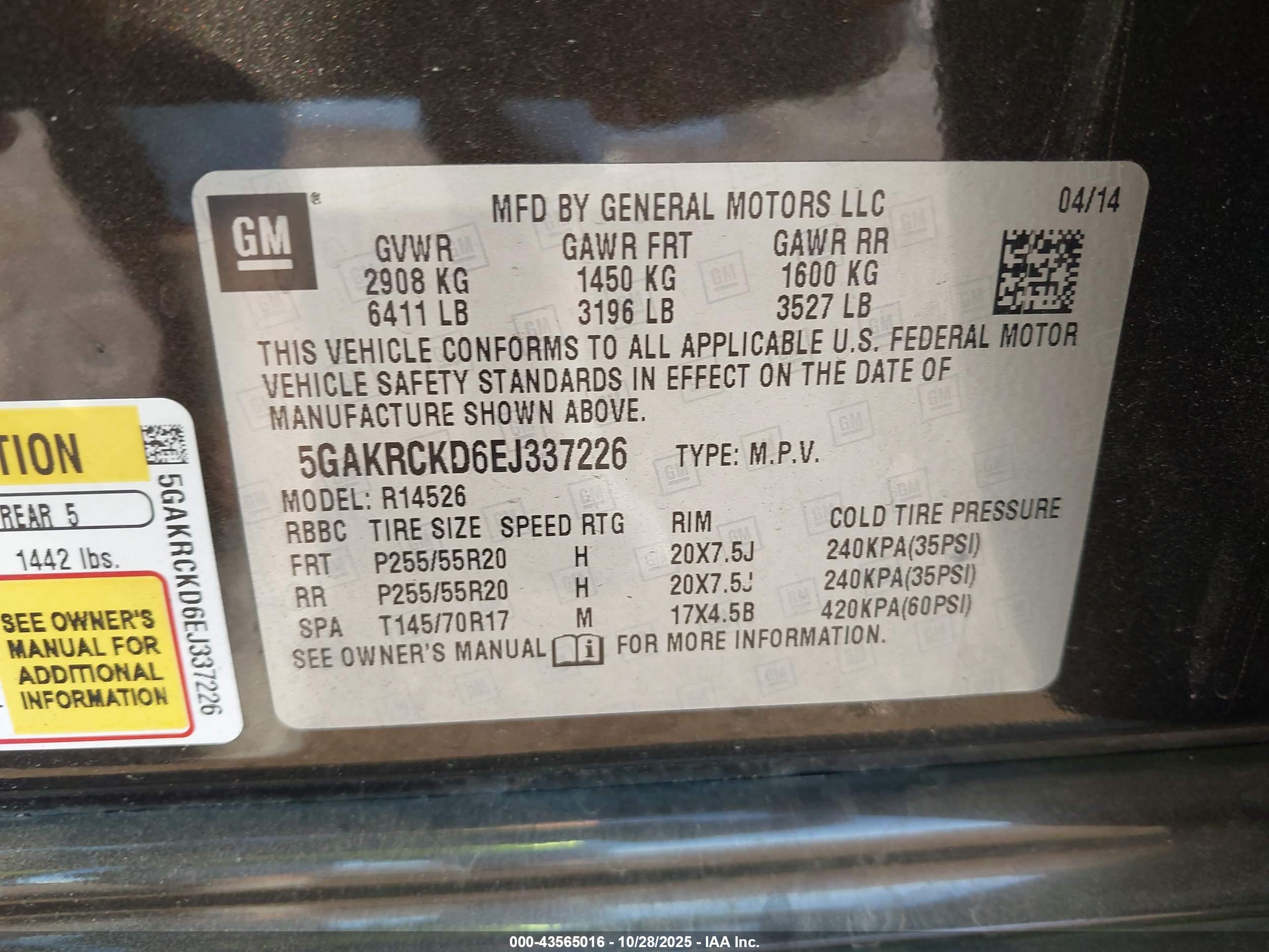 BUICK ENCLAVE image 9