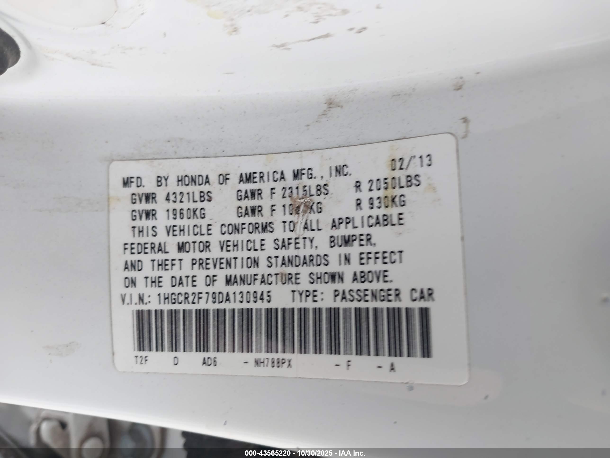 HONDA ACCORD image 9