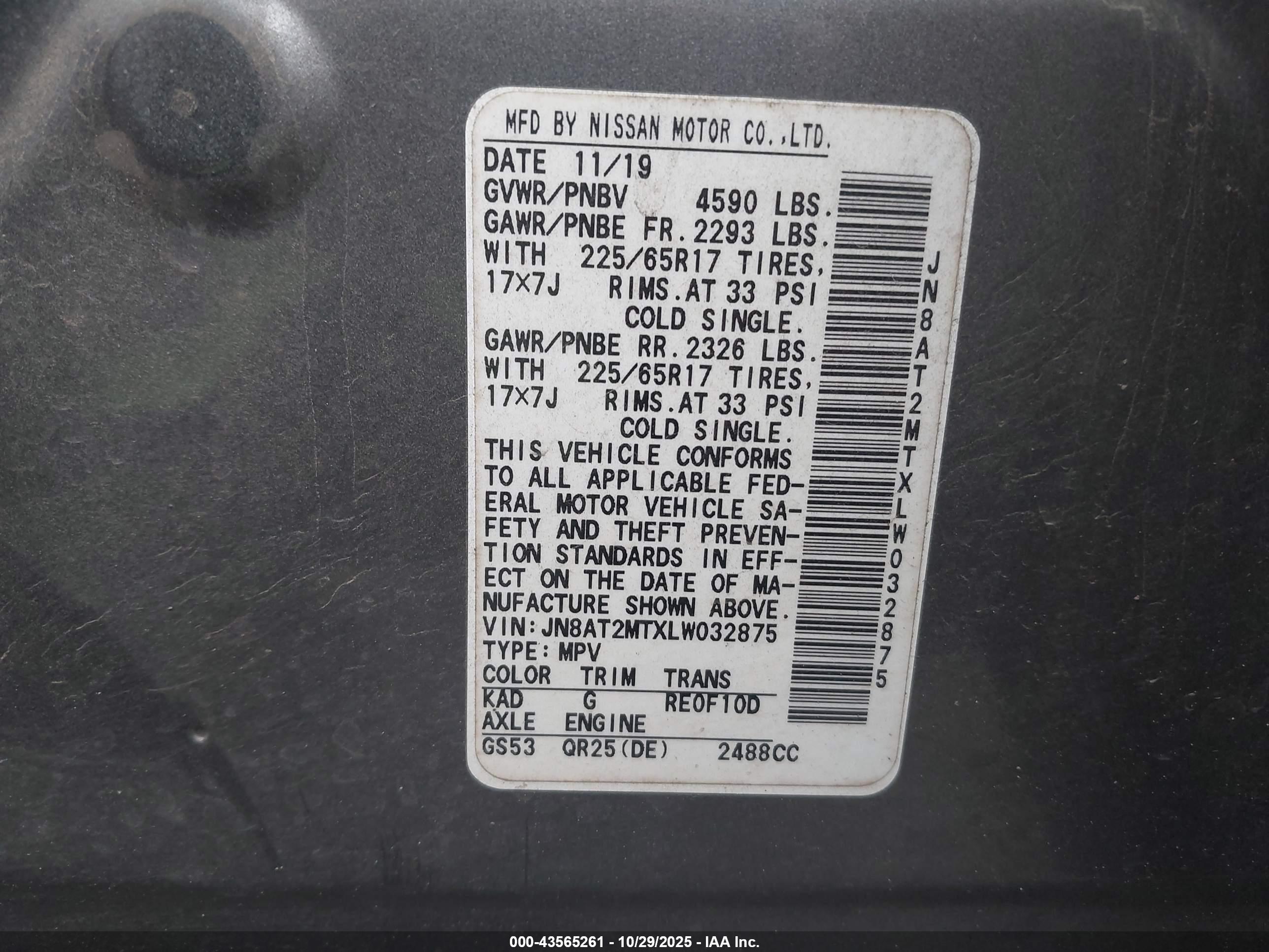 NISSAN ROGUE image 9