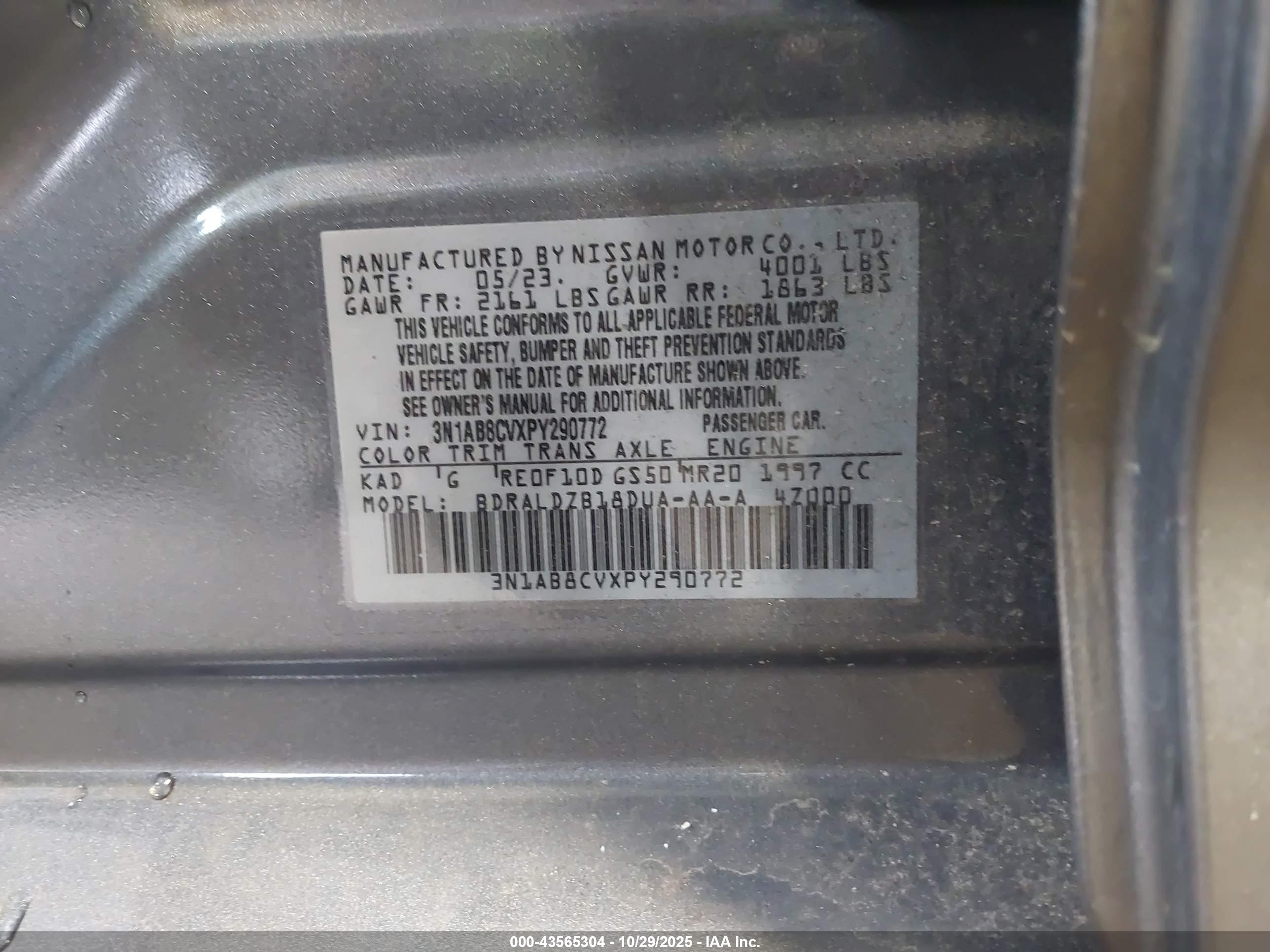 NISSAN SENTRA image 9