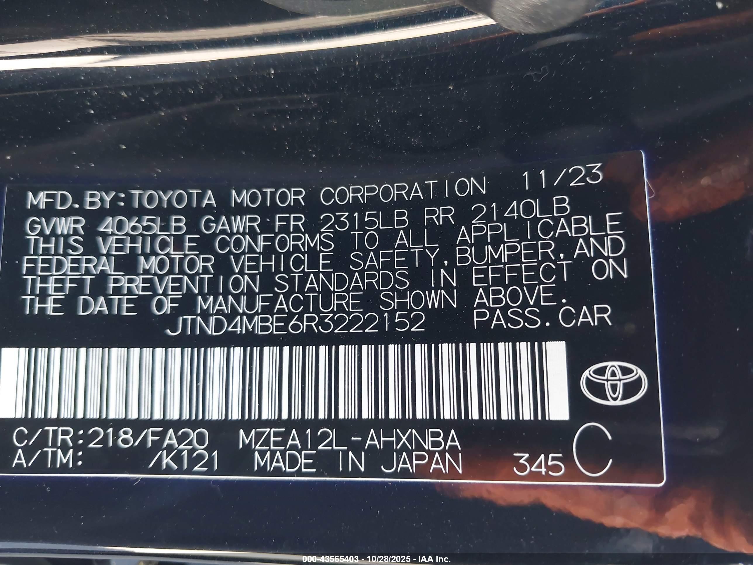 TOYOTA COROLLA image 9