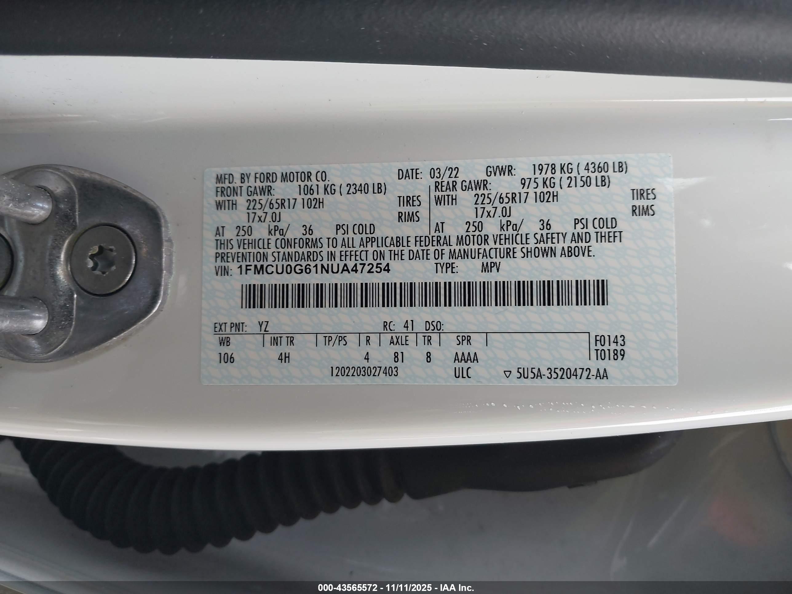 FORD ESCAPE image 9