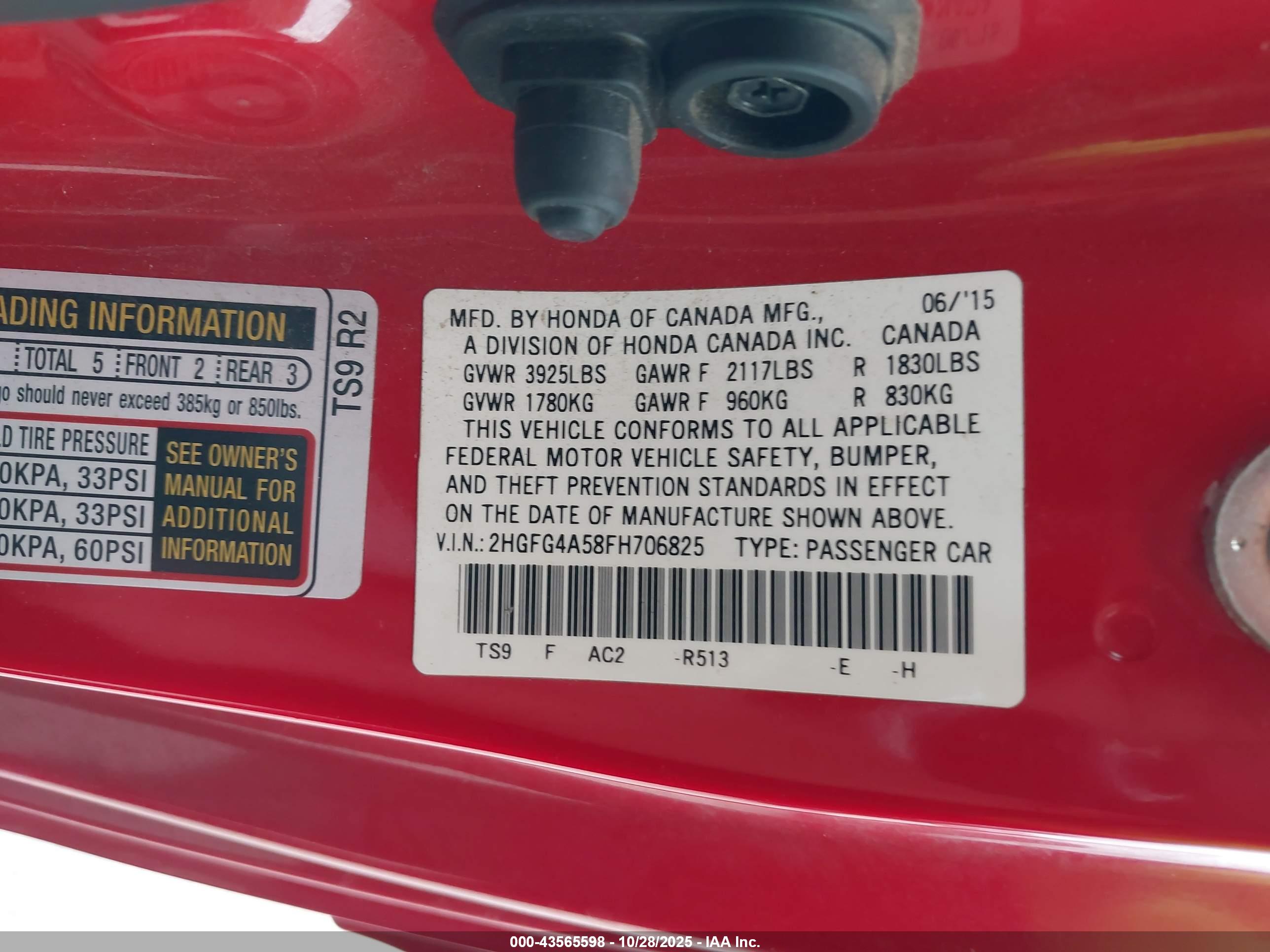 HONDA CIVIC image 9