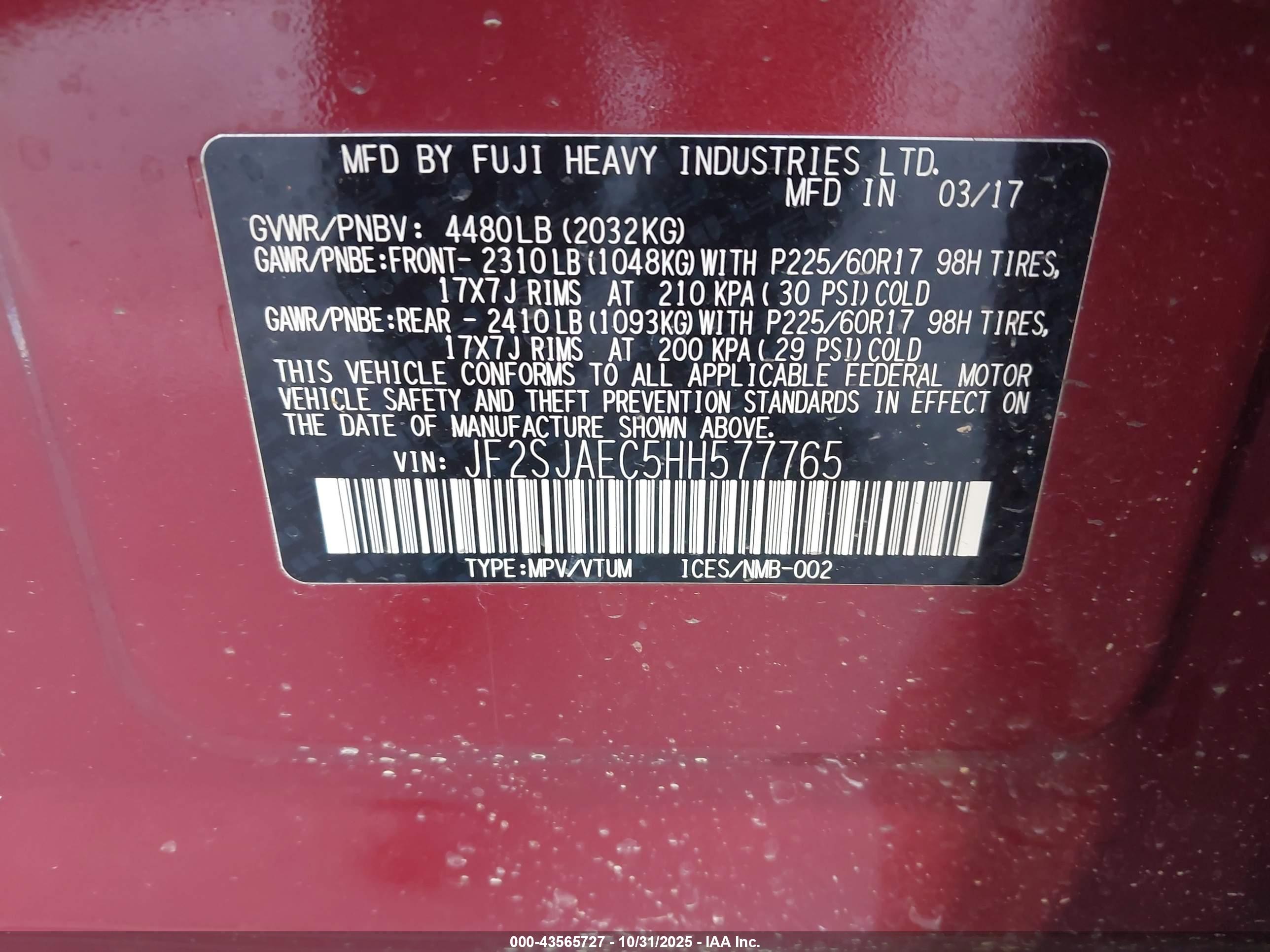 SUBARU FORESTER image 9