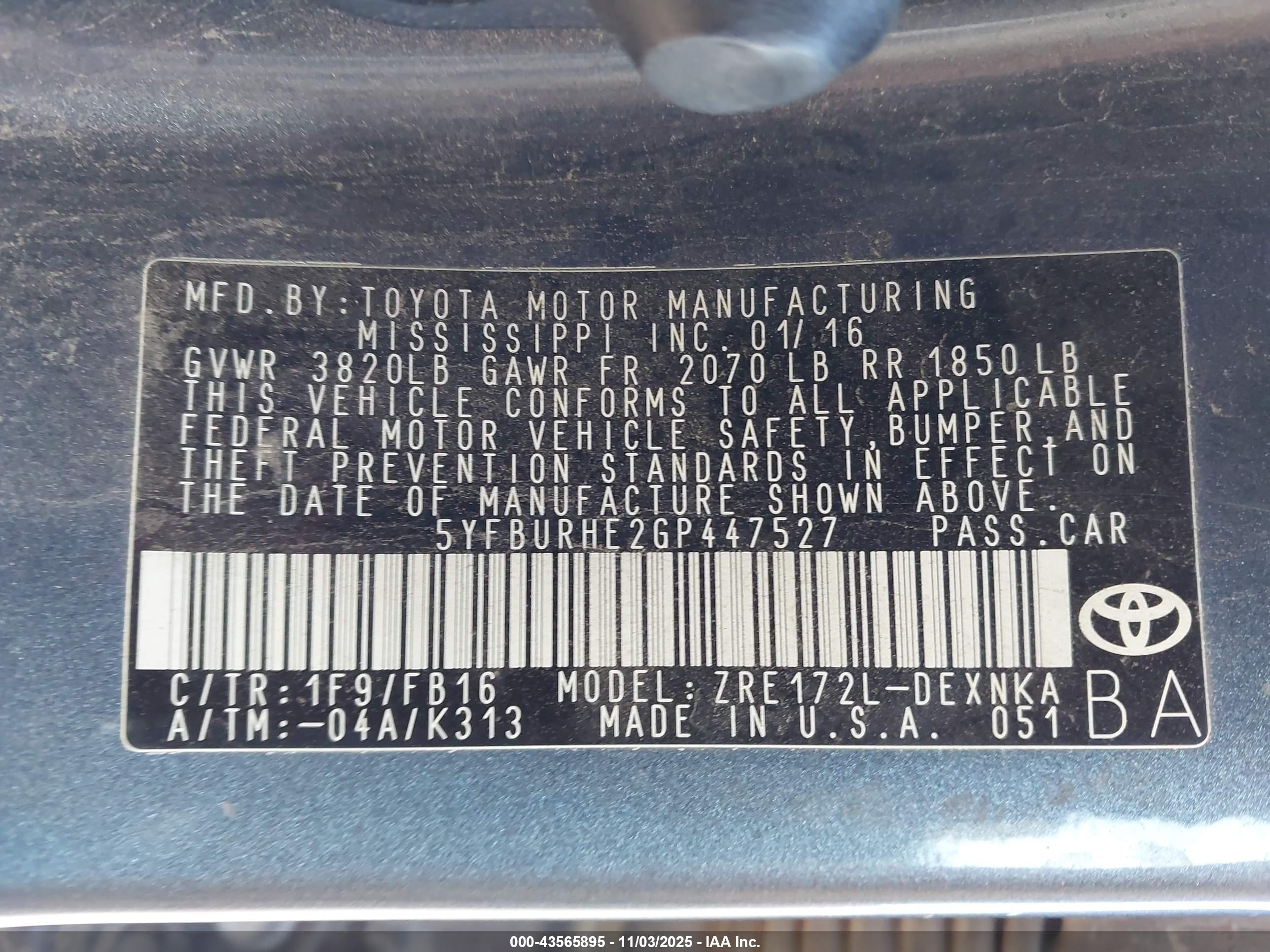 TOYOTA COROLLA image 9
