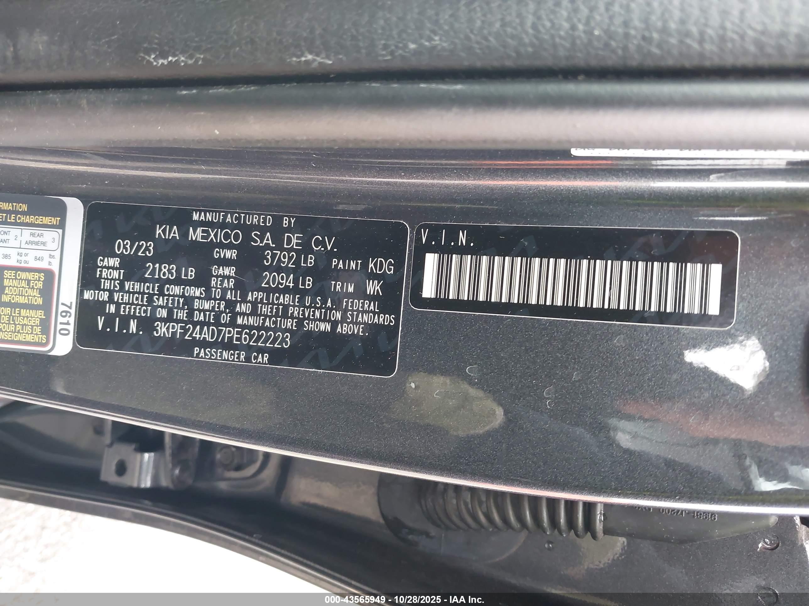 KIA FORTE image 9